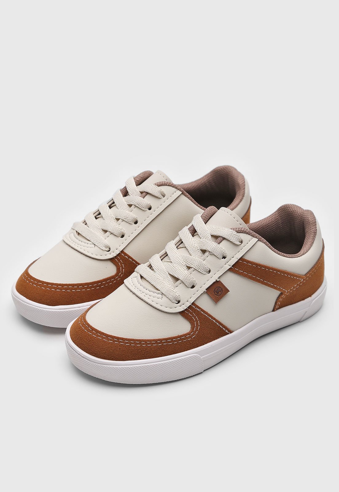 Infantil - Tênis Molekinho Casual Off-White
