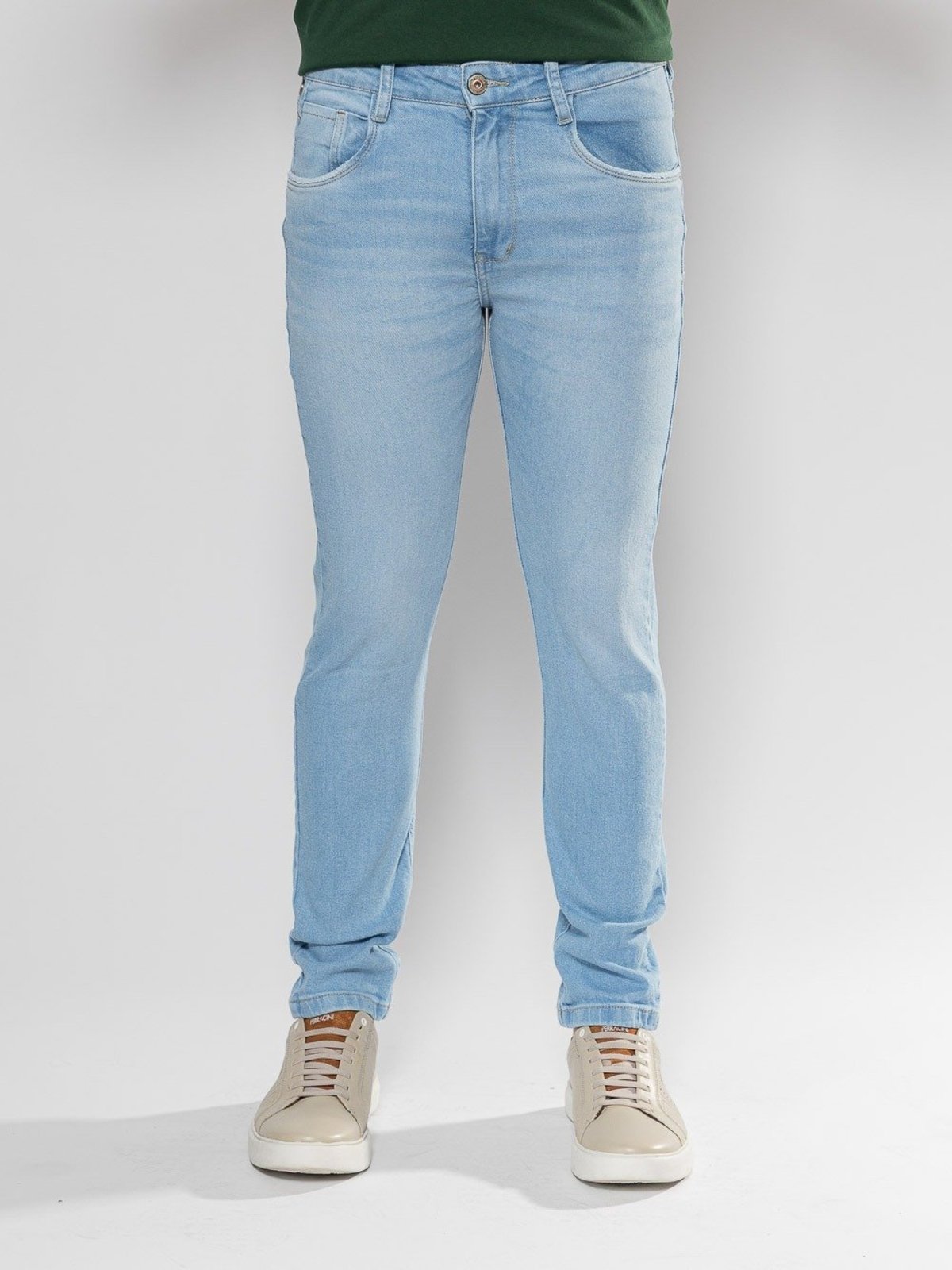 Calça Jeans Masculina Slim com elastano Crocker - 51397
