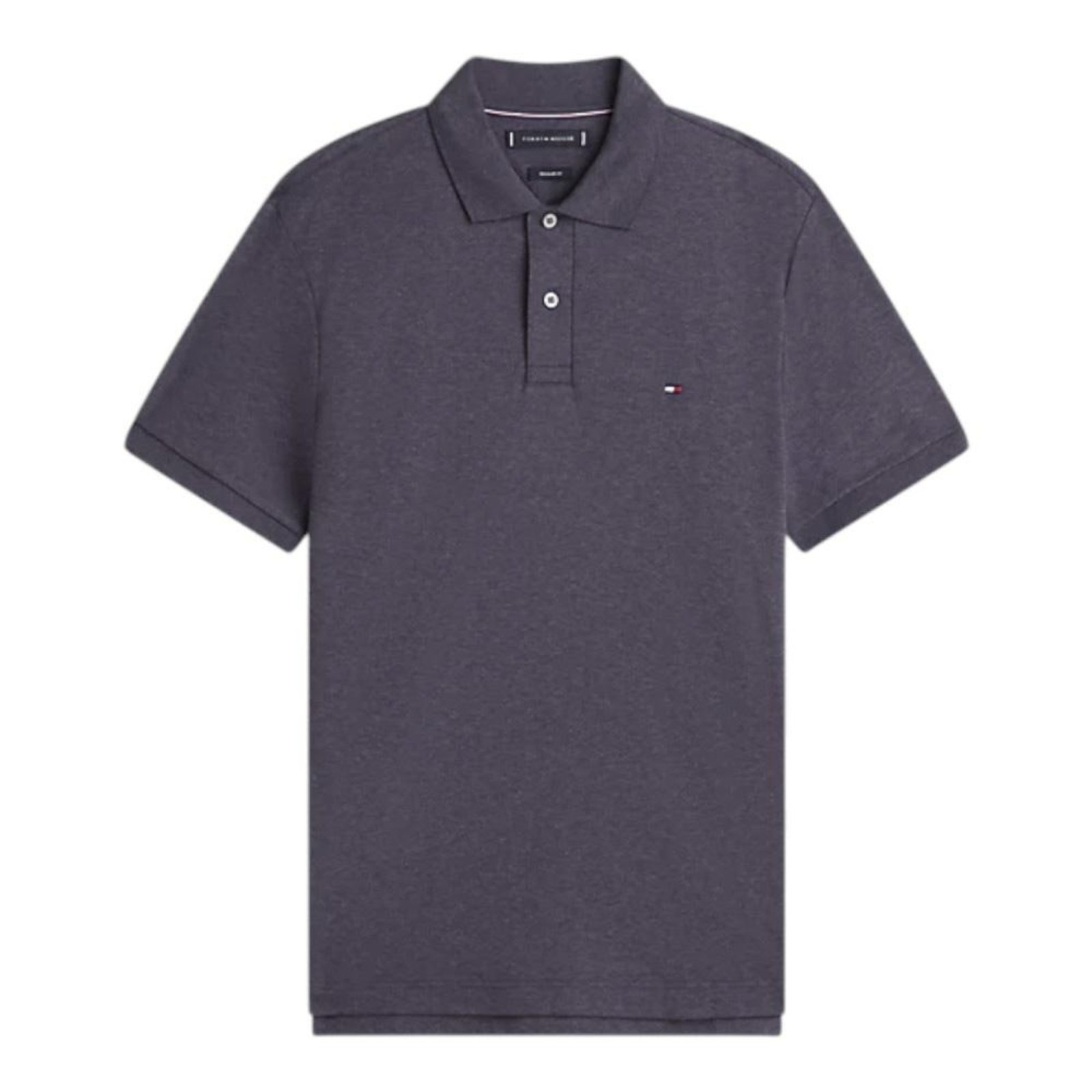 Vista 2 Camisa Polo Tommy Hilfiger Liquid Cotton Regular azul marinho Tommy Hilfiger azul marinho