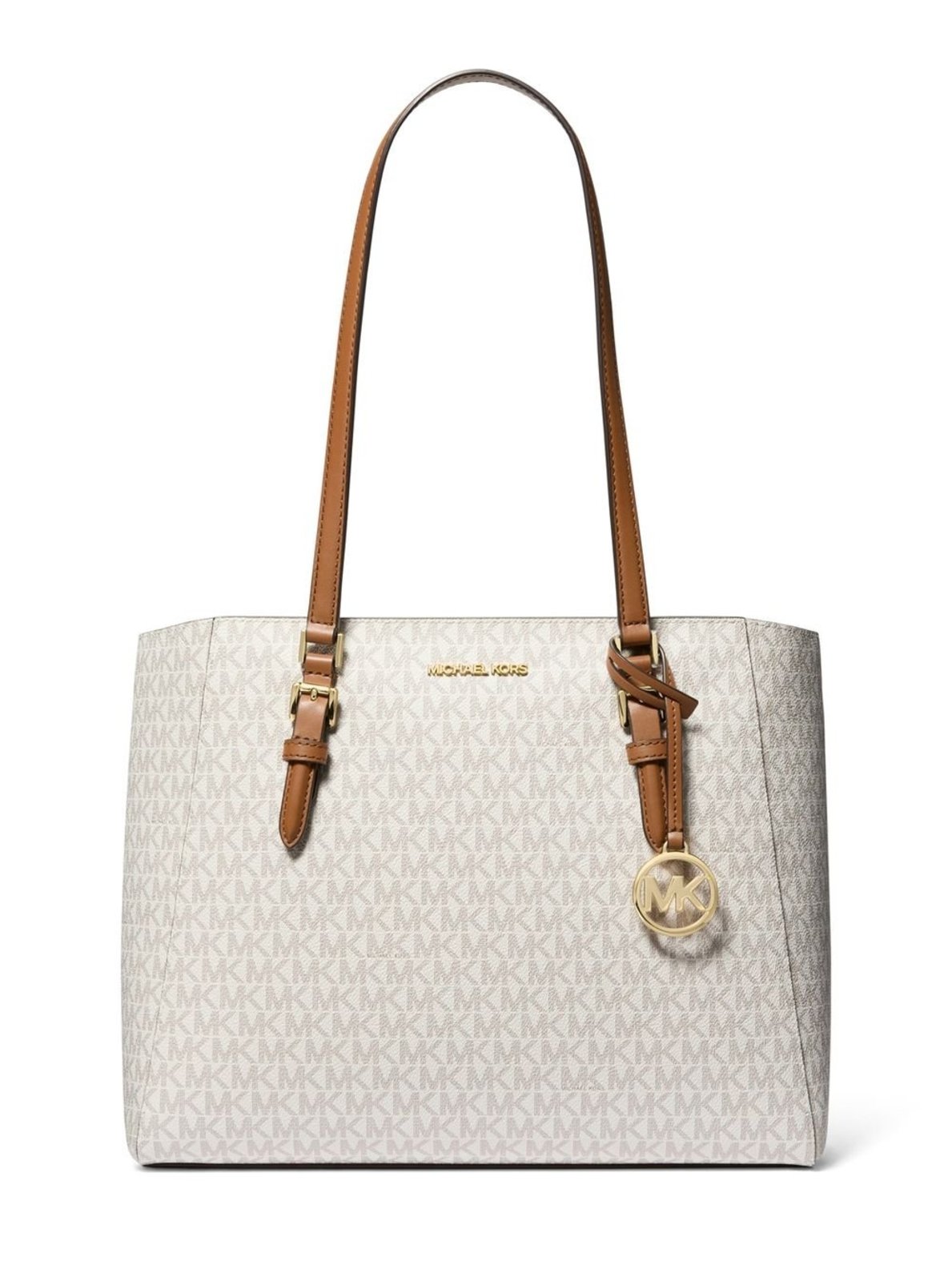 Vista 2 Bolsa Tote Charlotte 3In1 Logo Grande 35F3gcft9t150 branco branco