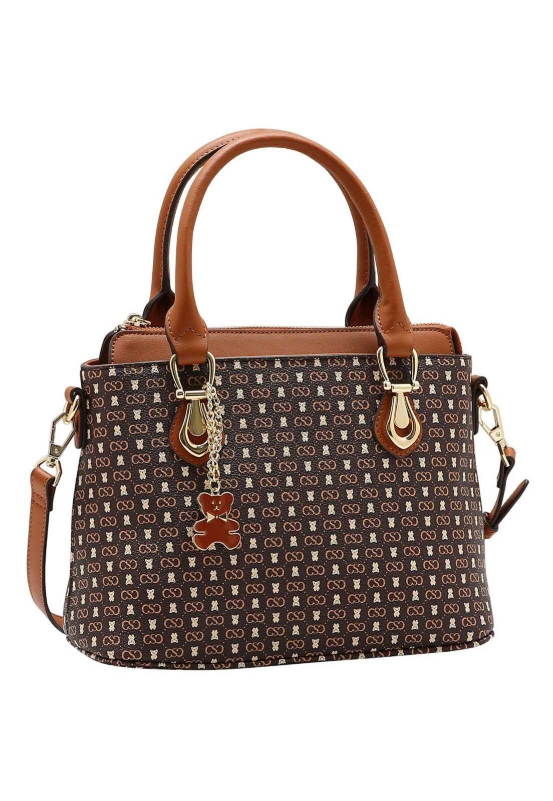 Bolsa Feminina Chenson Mão Baby Urso 3485804 Café
