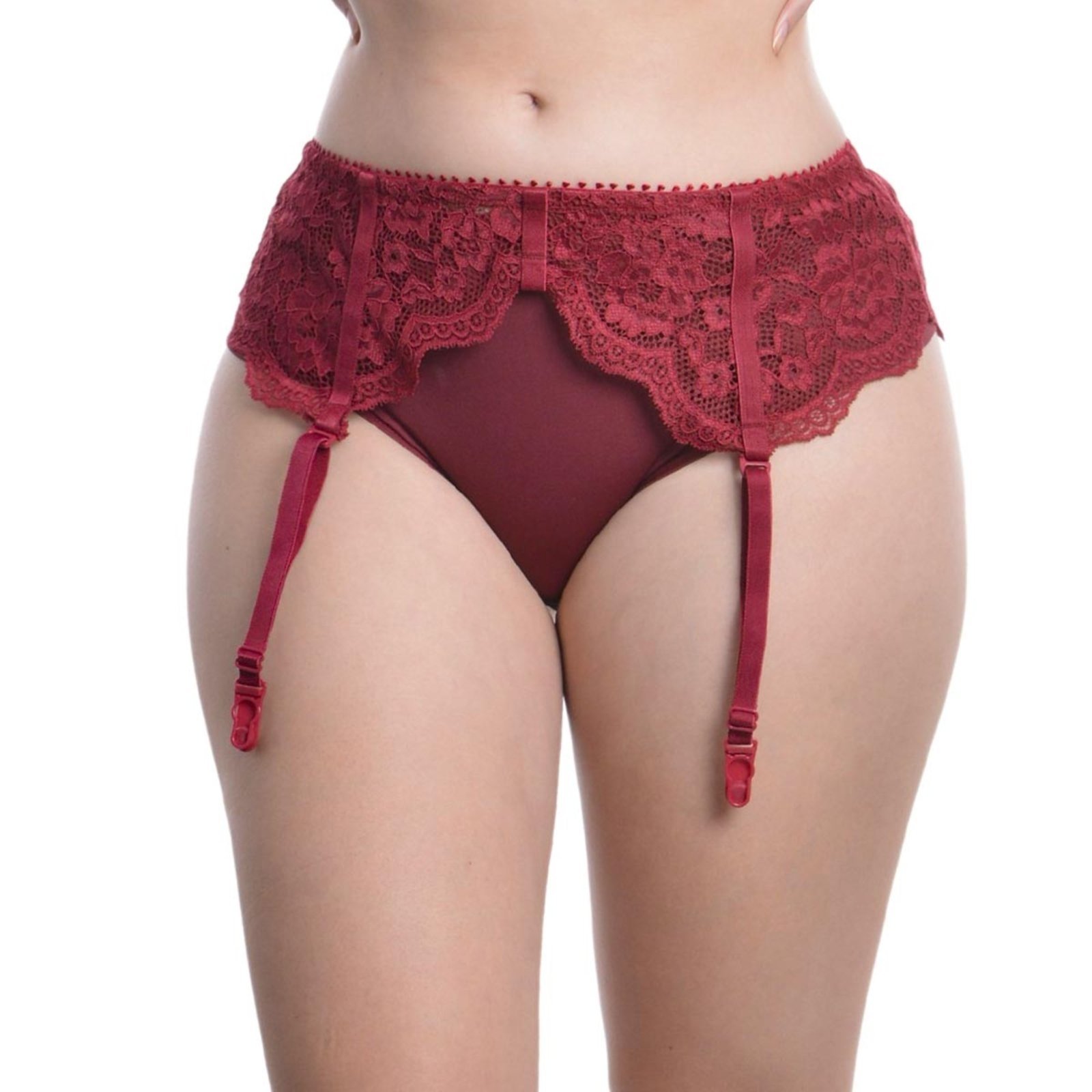 Cinta Liga Sensual em Renda Liebe.