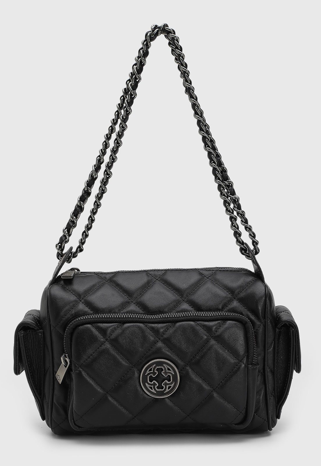 Bolsa Feminina Capodarte Matelassê Preta