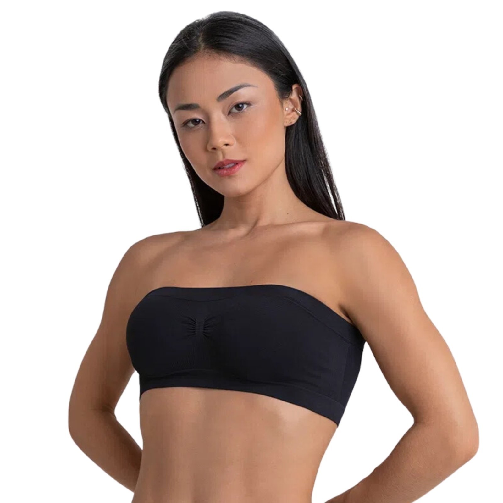 Top Bustier Fit sem Costura Loba Lupo