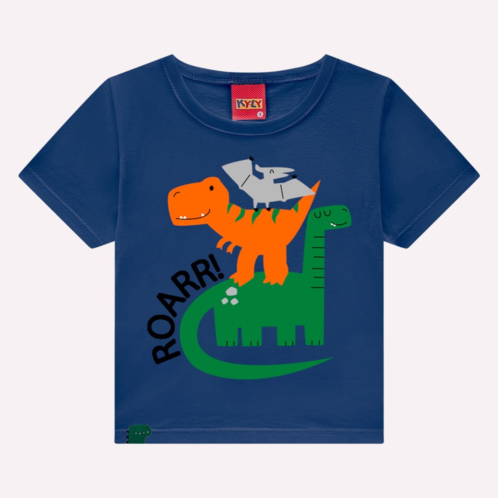 Infantil – Camiseta Menino Dinossauros Kyly