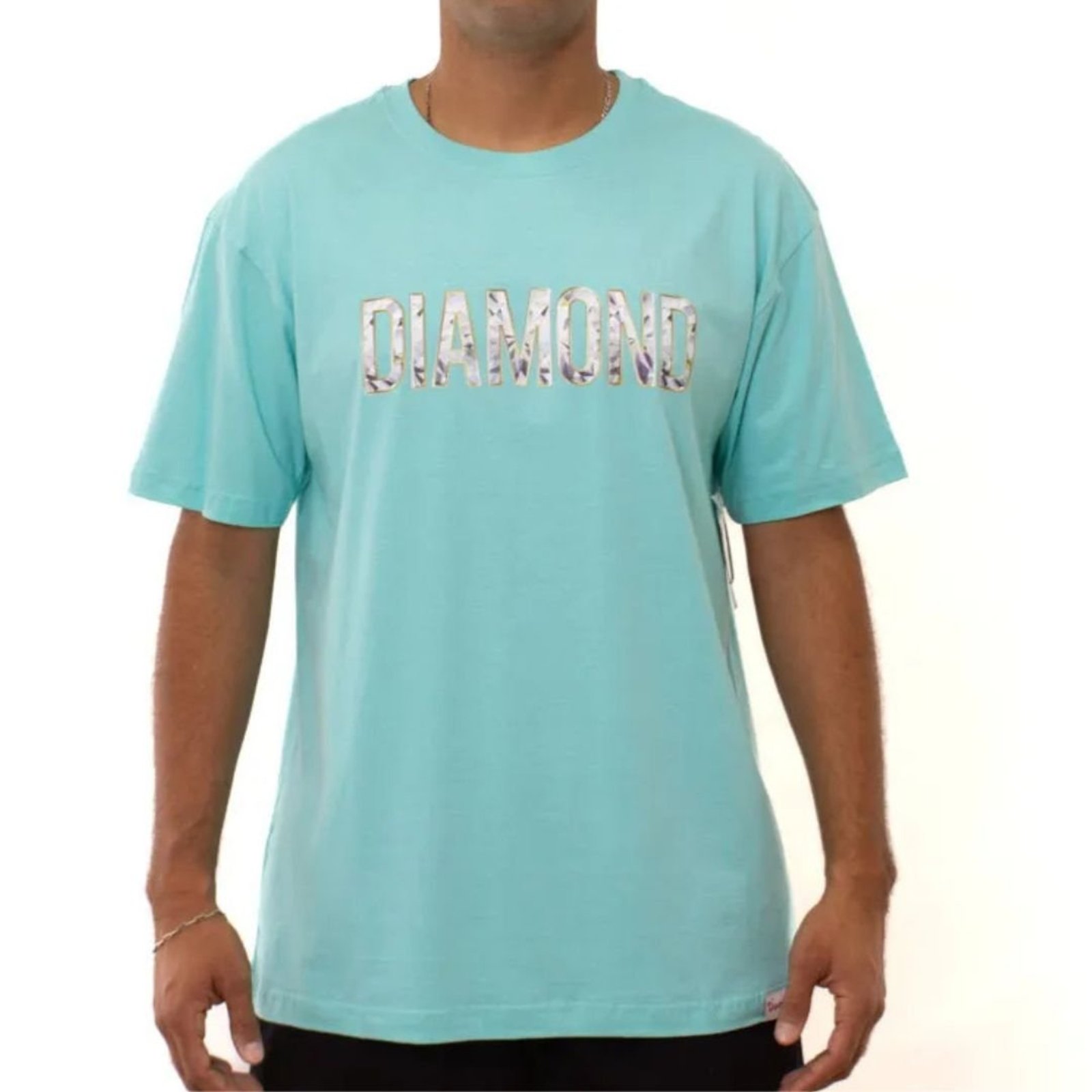Camiseta Diamond Bold Tee - DIAMOND BLUE