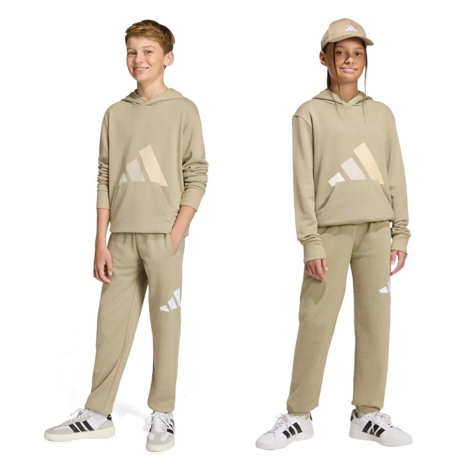 Infantil - Calça Essentials Adidas Sportswear Marrom — R$ 249,99 em Dafiti br