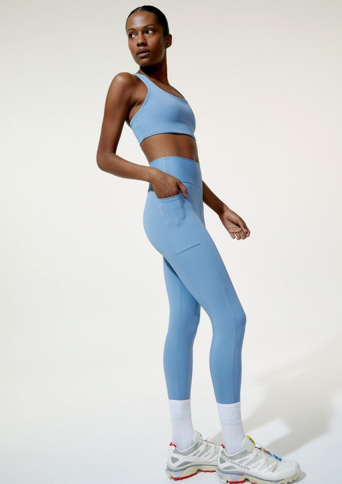 Vista 3 Calça Legging Feminina Esportiva Hering HERING SPORTS preto HERING SPORTS preto