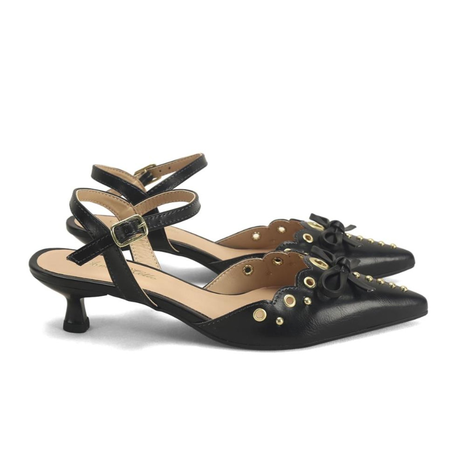 Slingback de Saltinho com Recortes a Laser Ana Mello Incolor