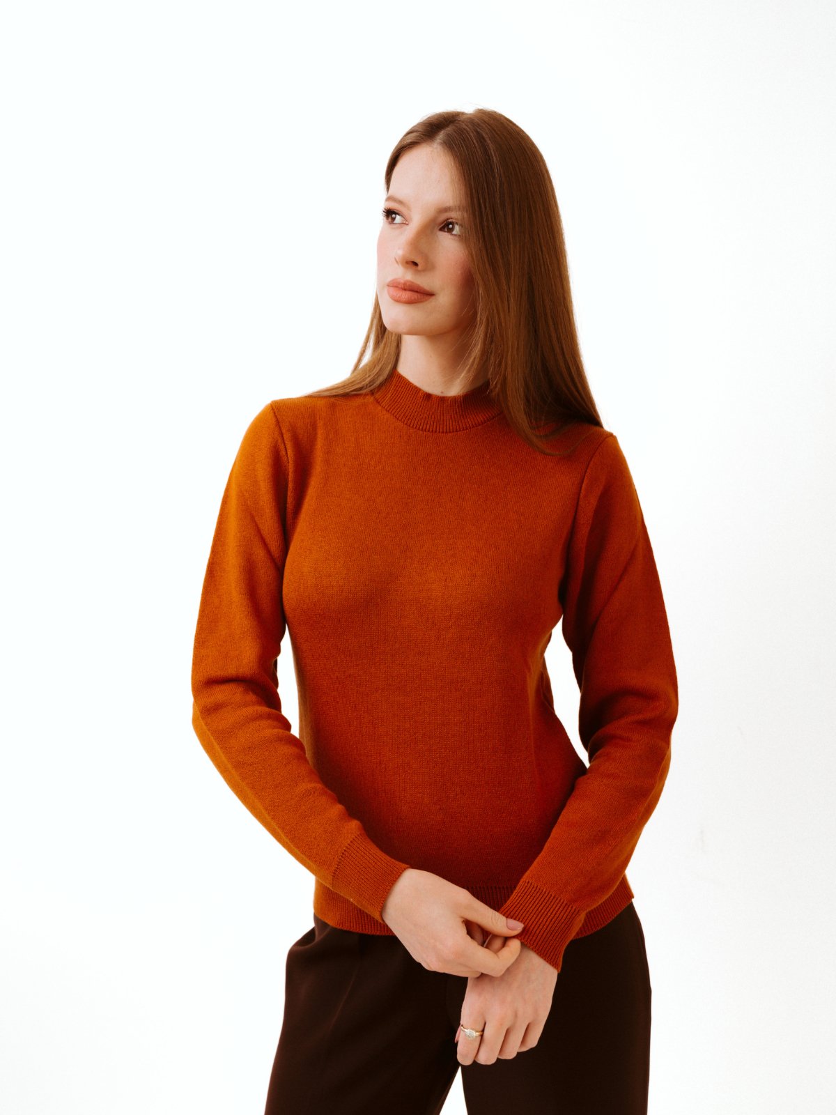 Blusa La Cor Tricot Cacharrel Lisa Ferrugem