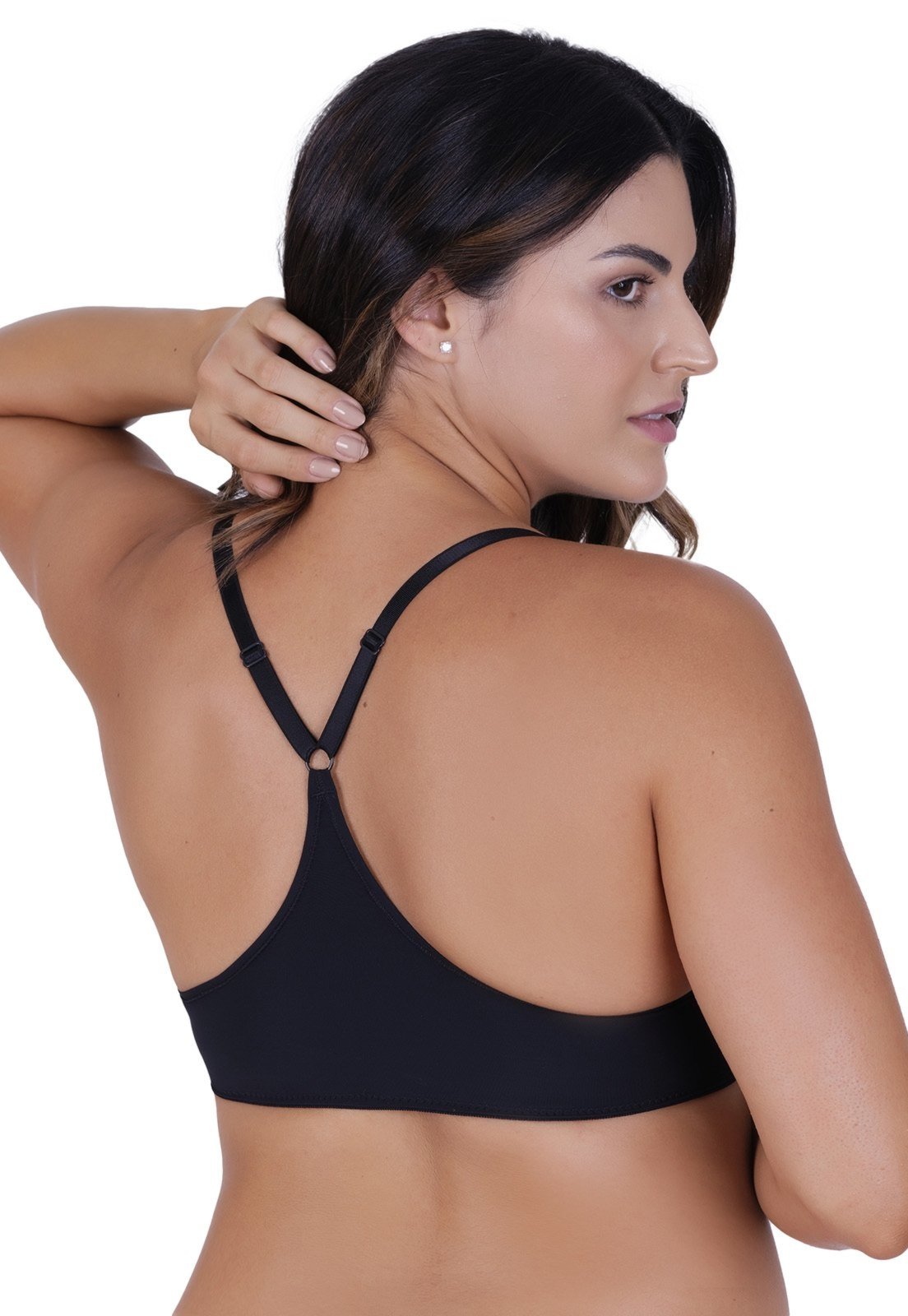 Vista 3 Sutiã Nadador Essential Concept Lingerie preto Concept Lingerie preto