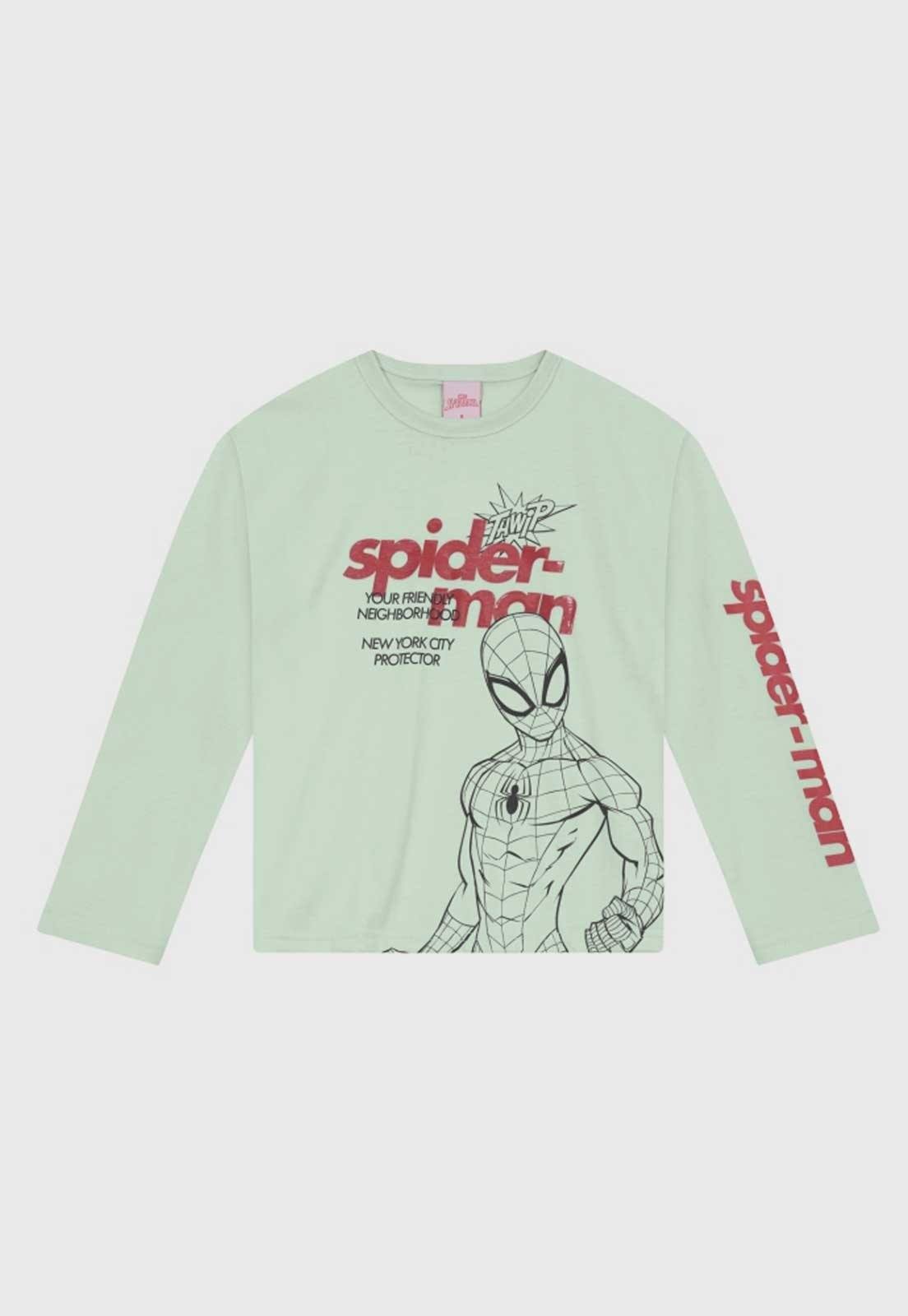 Infantil - Camiseta Brandili Estampada Verde
