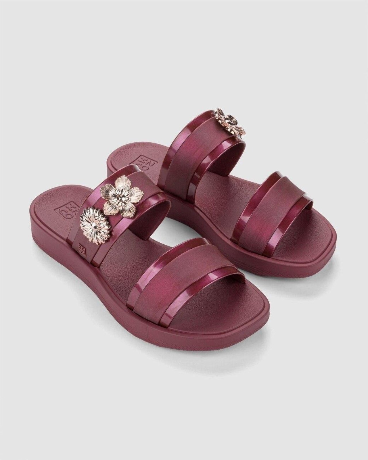 Chinelo Slide Feminino Zaxy Wink Vermelho