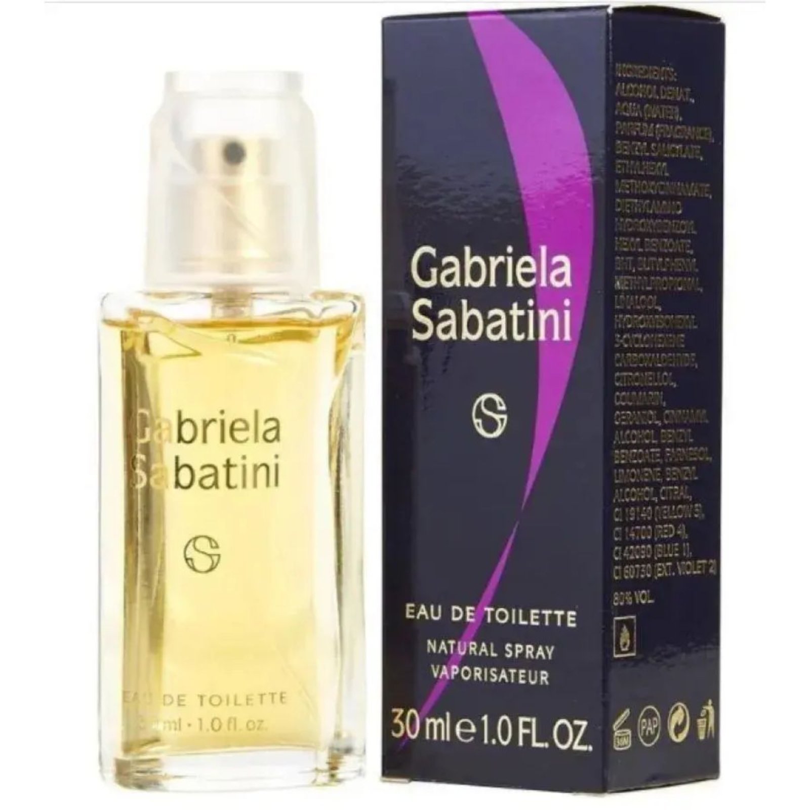 Gabriela Sabatini Eau De Toilette – Perfume Feminino 30Ml