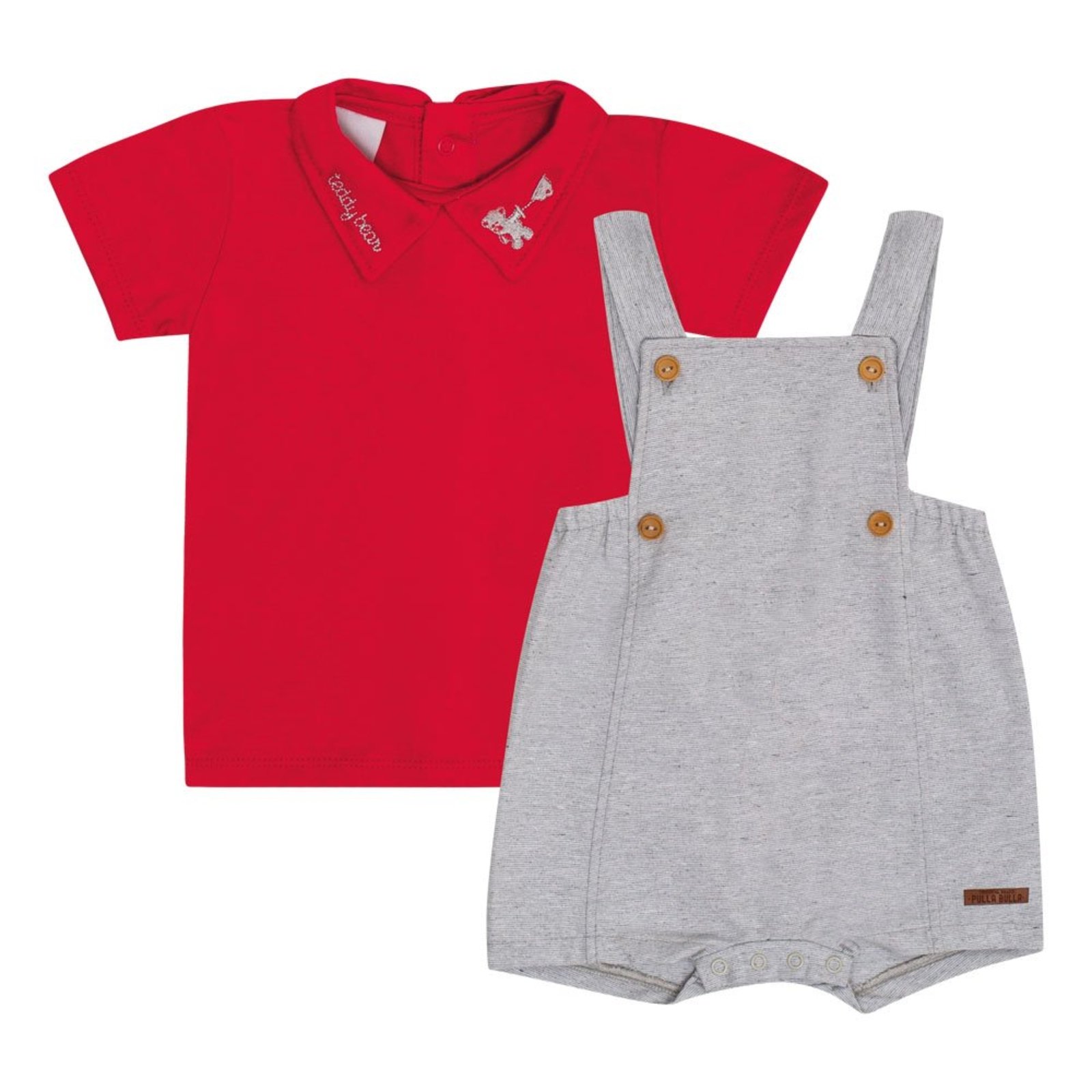 Infantil - Conjunto Menino - Cinza - 50571-354