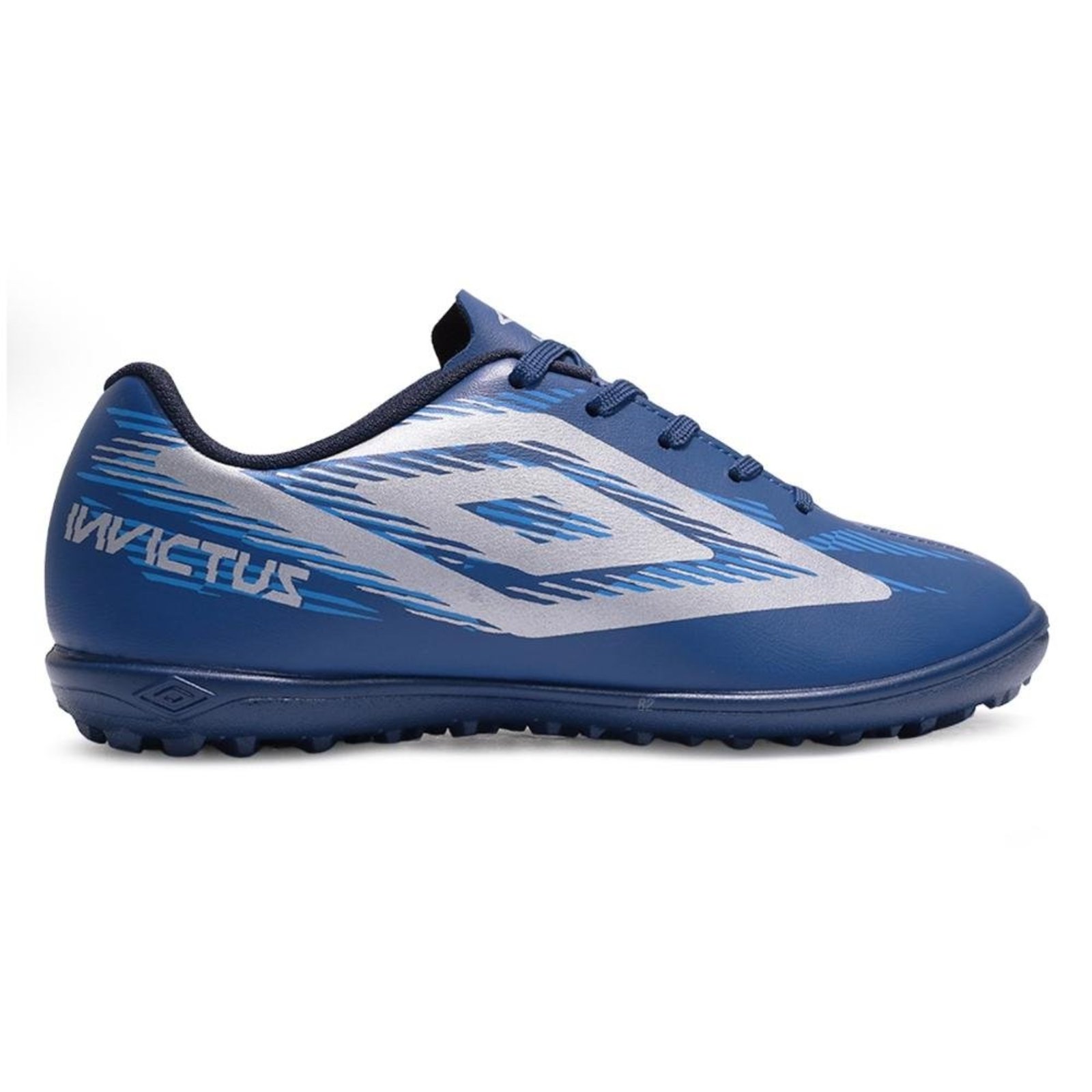Chuteira Society Umbro Invictus Jr Azul