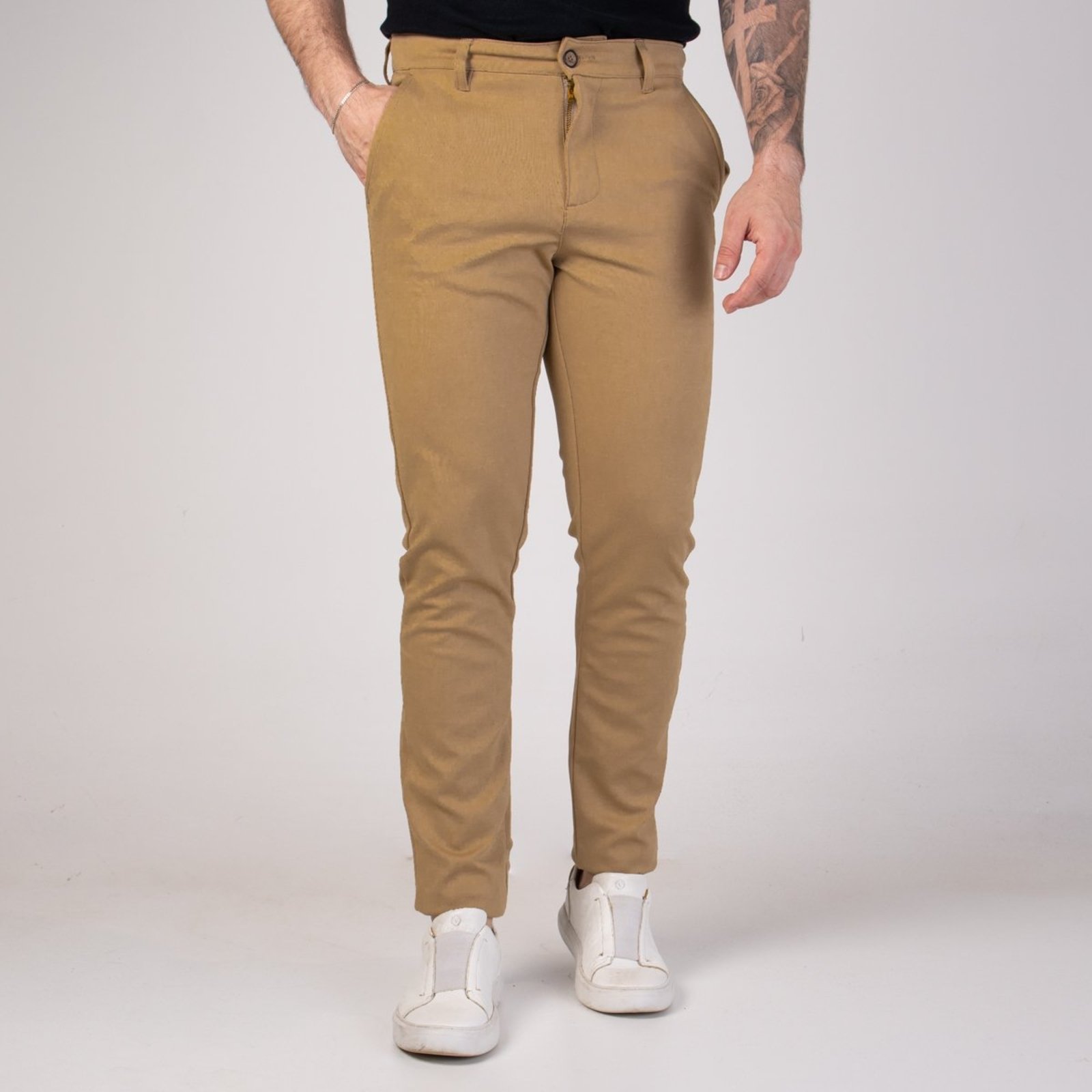 Calça Reserva Casual Tito Khaki Escuro