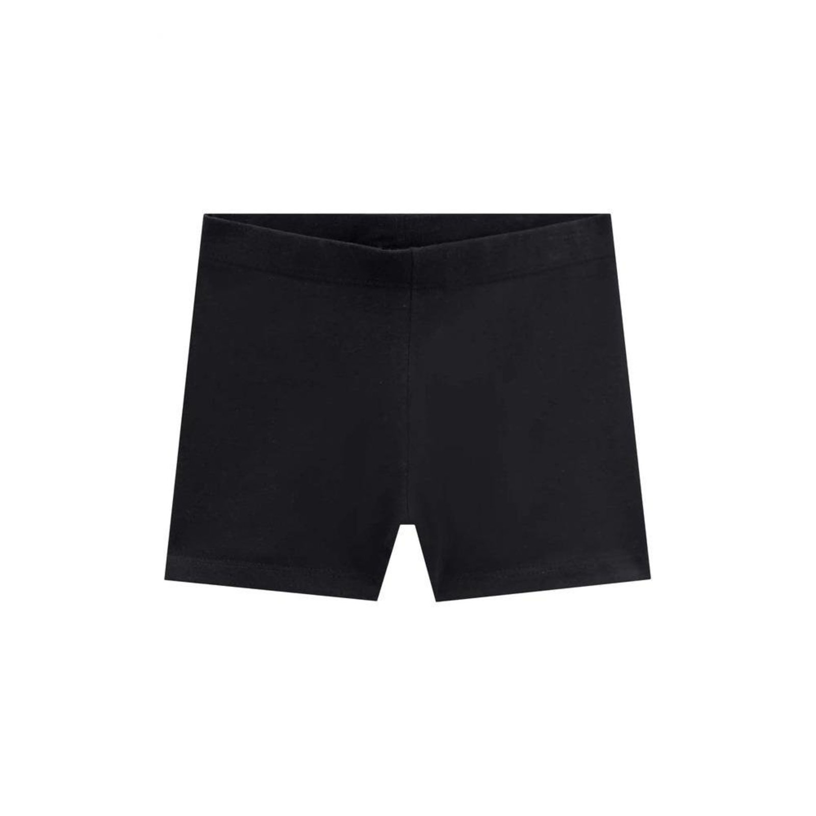Infantil - Shorts Menina Legging Preto Kukiê 10 Preto