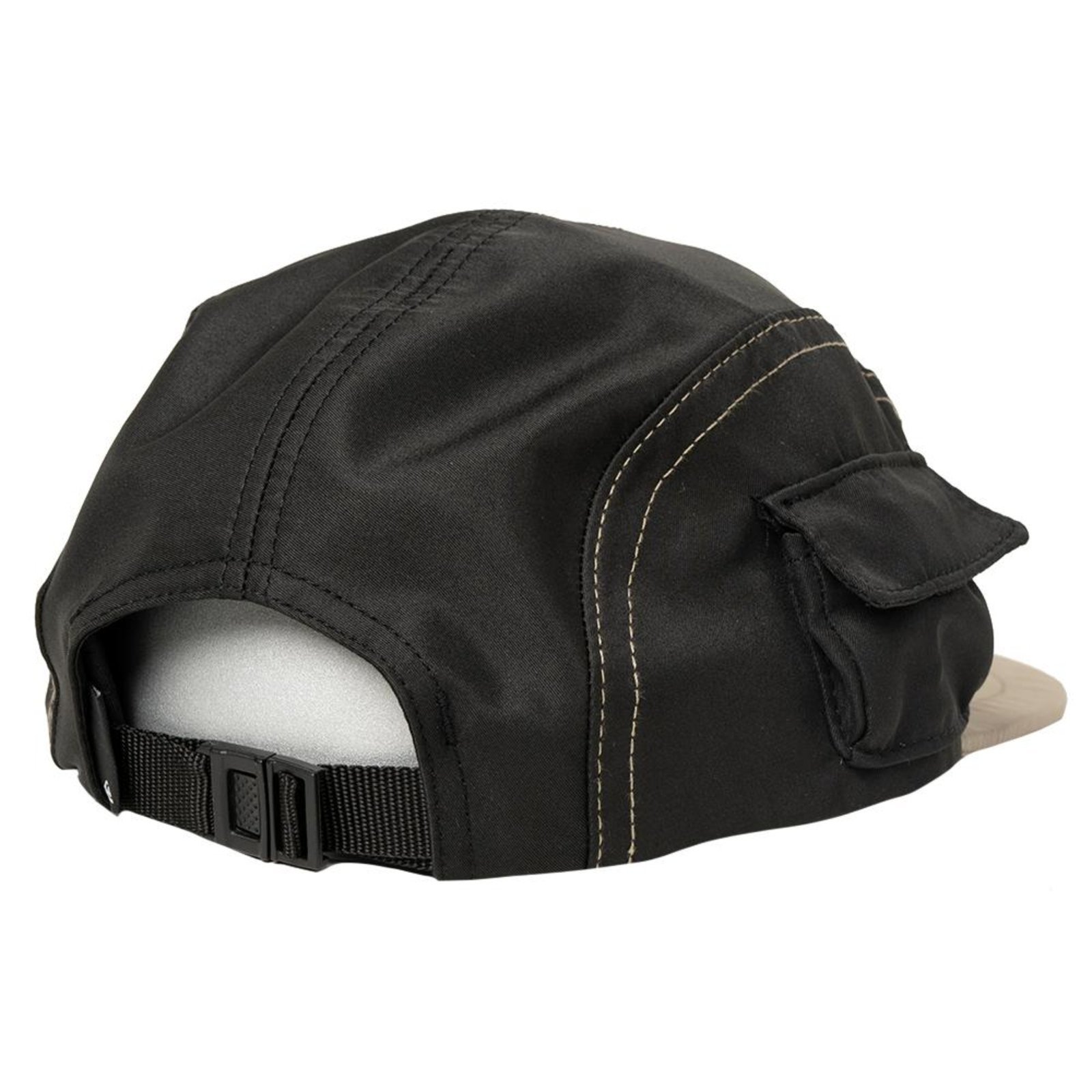 Boné Quiksilver Aba Reta Polar Cap Open Box SM26 Marrom