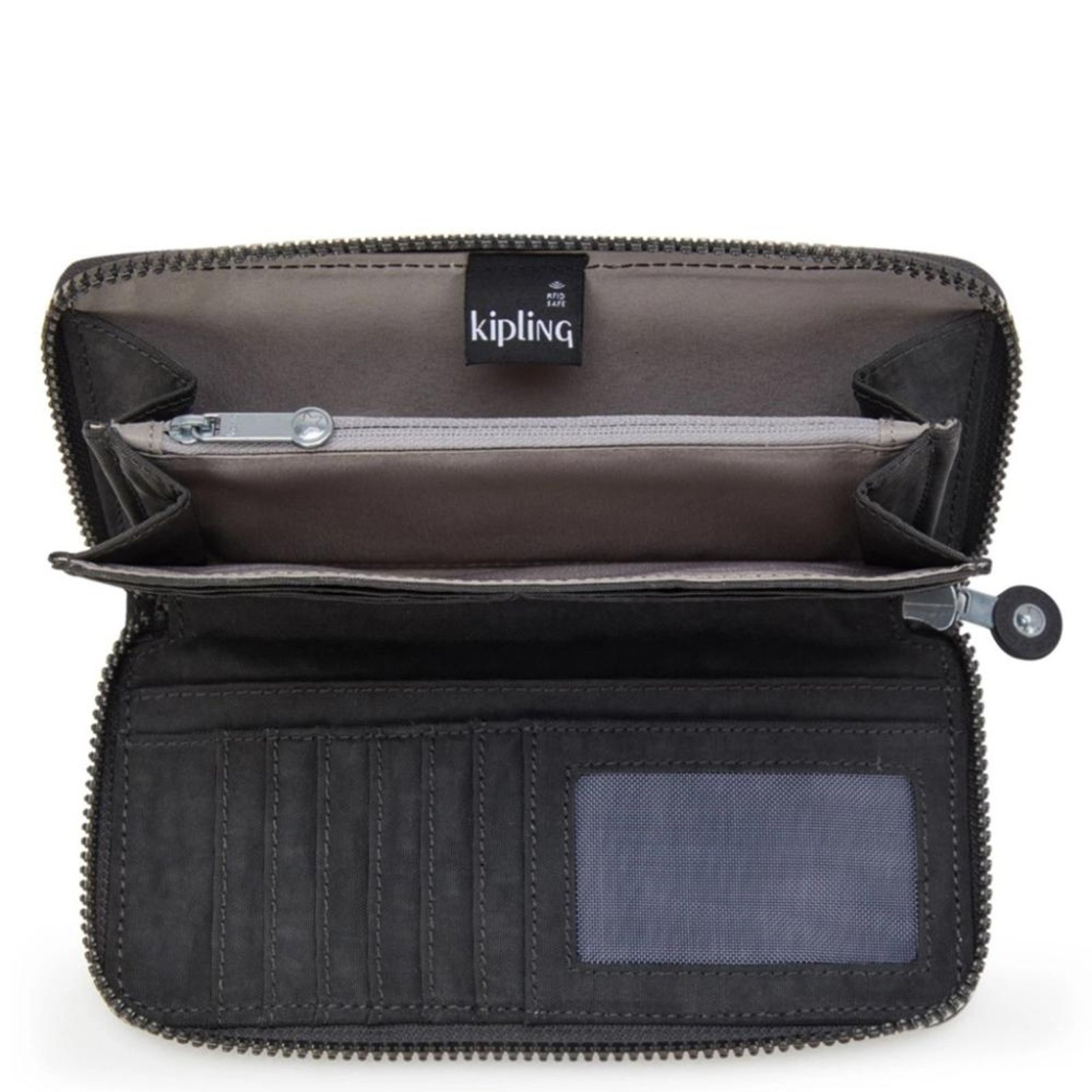 Vista 3 Carteira Kipling Money World Black Noir Kipling preto black