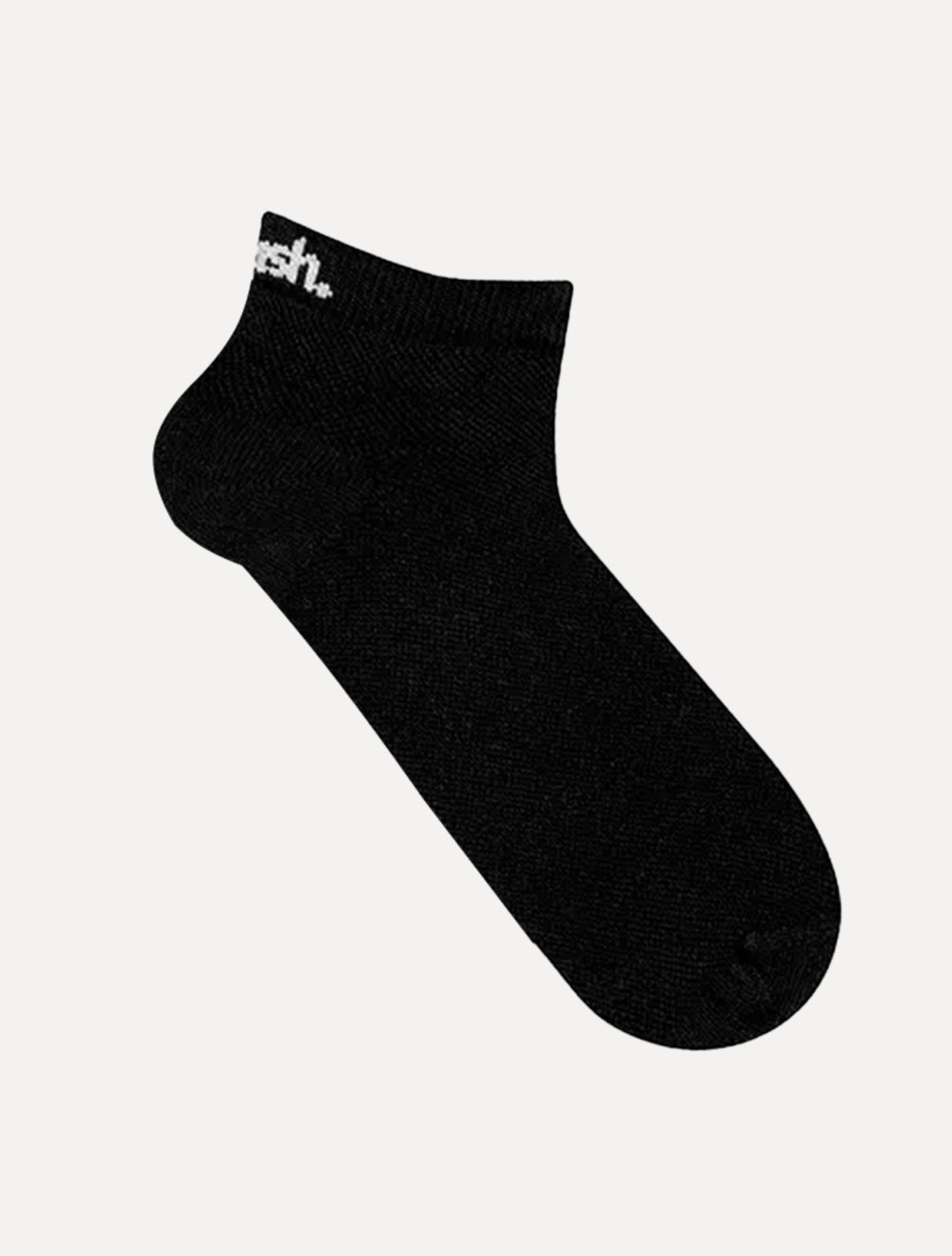 Vista 3 Meia Mash Esportiva Sapatilha Preta Kit 3 Pares preto MASH preto