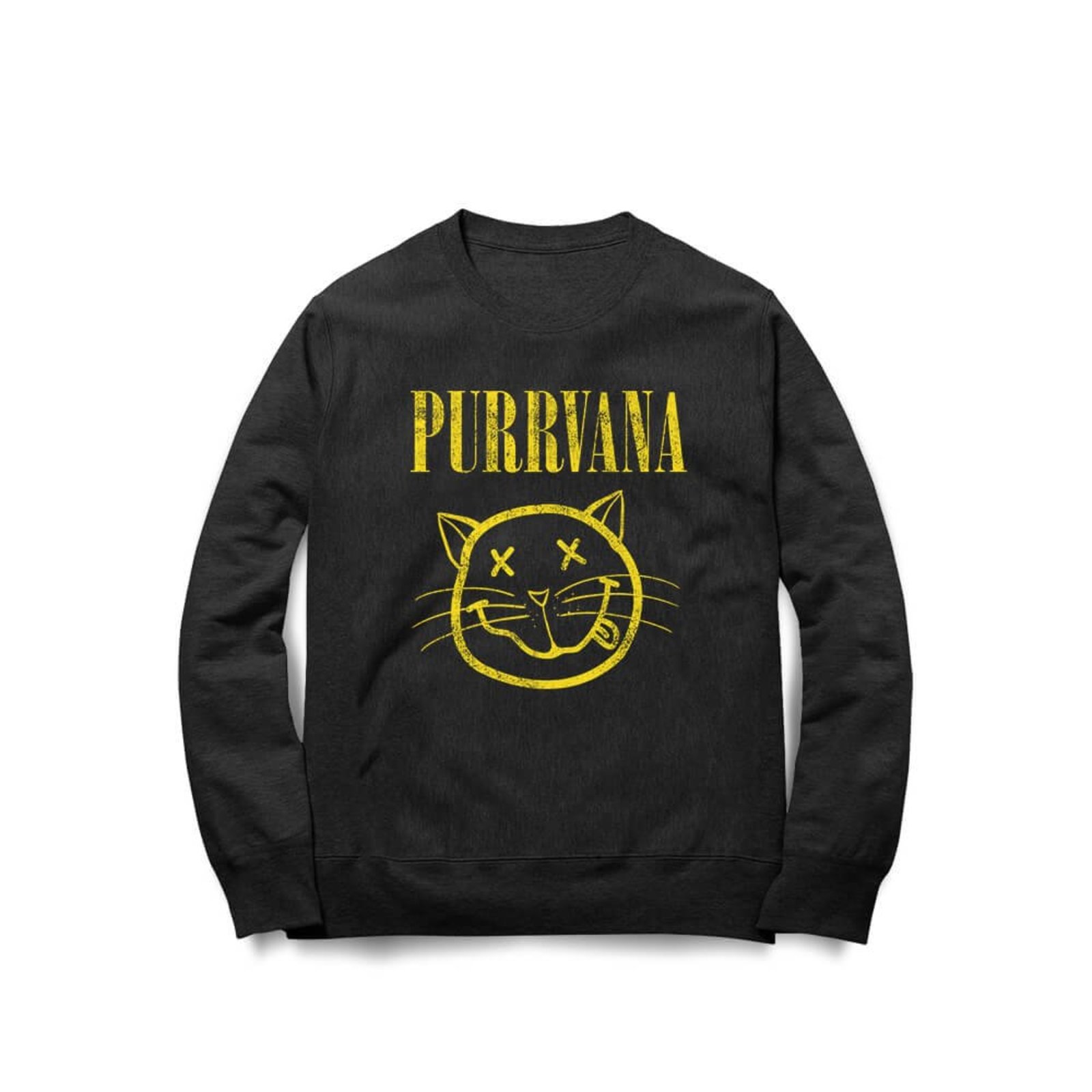 Moletom Purrvana - Preto - Casual - Studio Geek