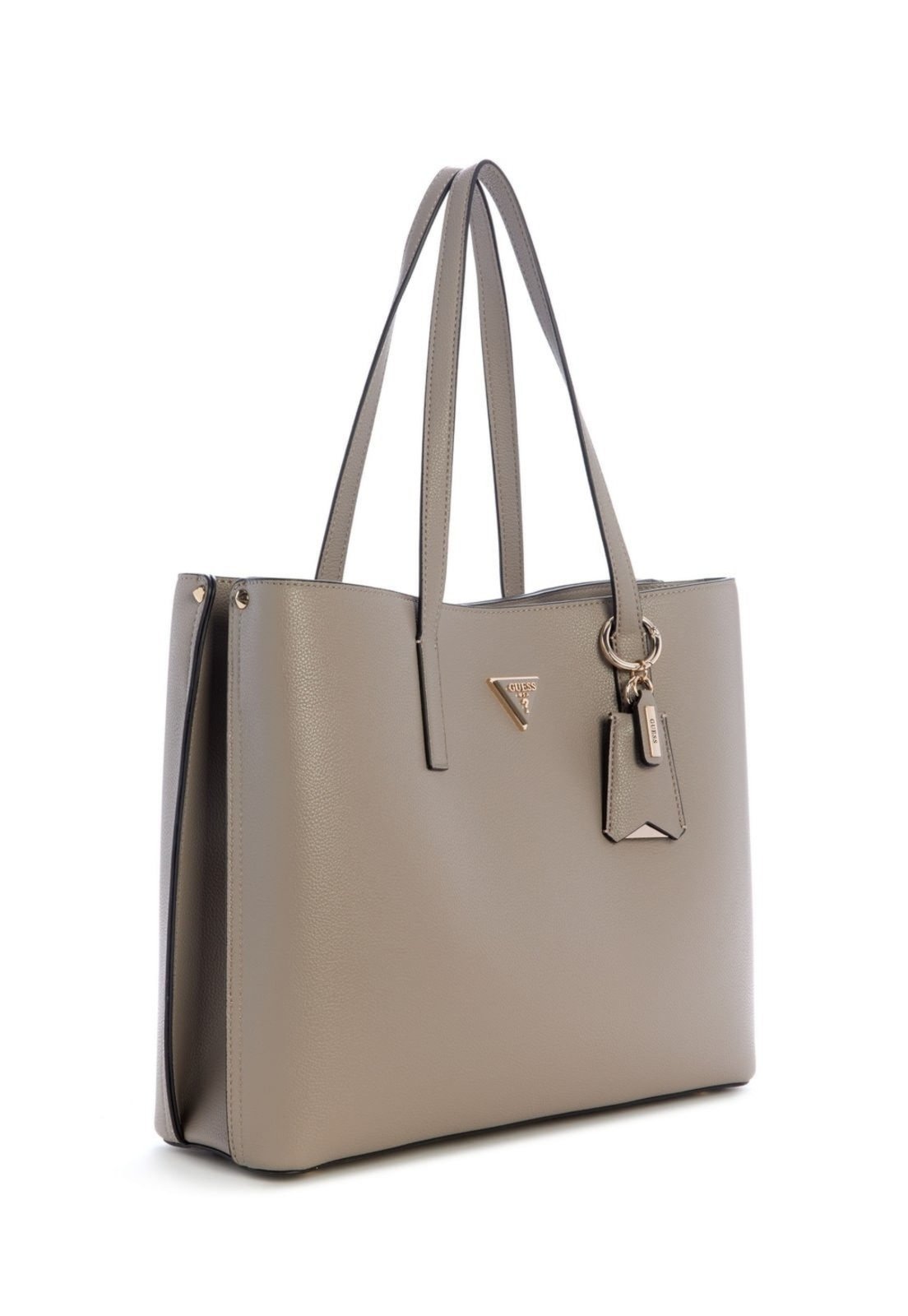 Vista 3 Bolsa Guess Meridian Ii Girlfriend Tote Bege amarelo Guess amarelo