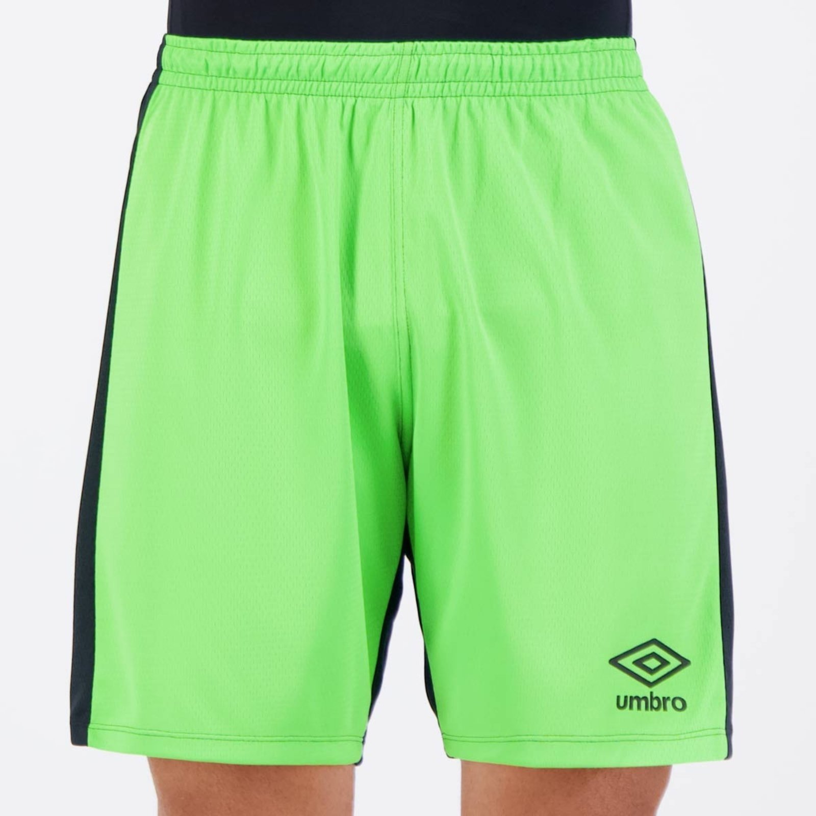 Calção Umbro Raptor Preto e Verde