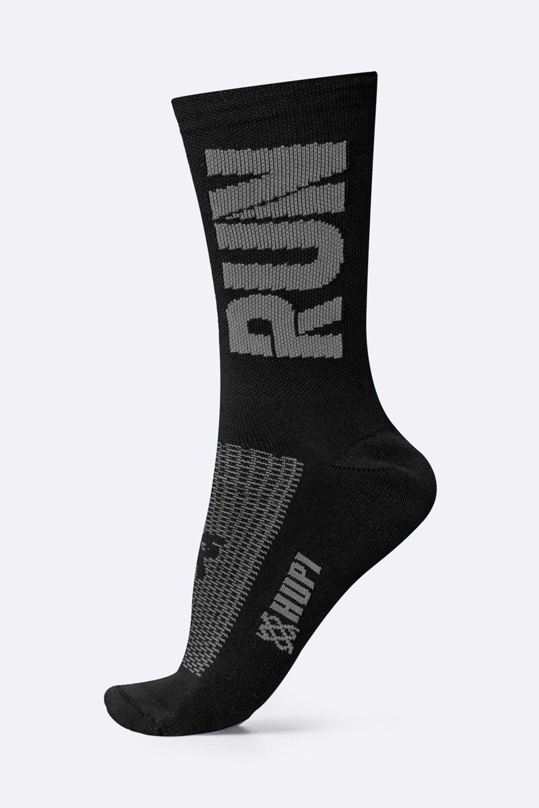 Meia Corrida HUPI Run Preto/Cinza Preto