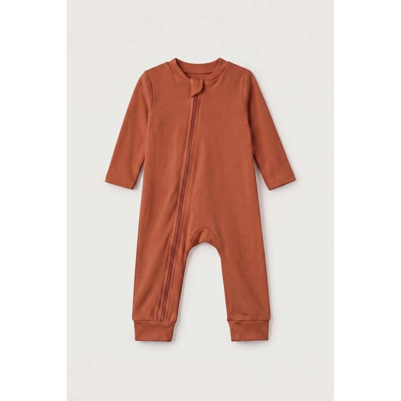 Infantil - Macacão Ferrugem Liso