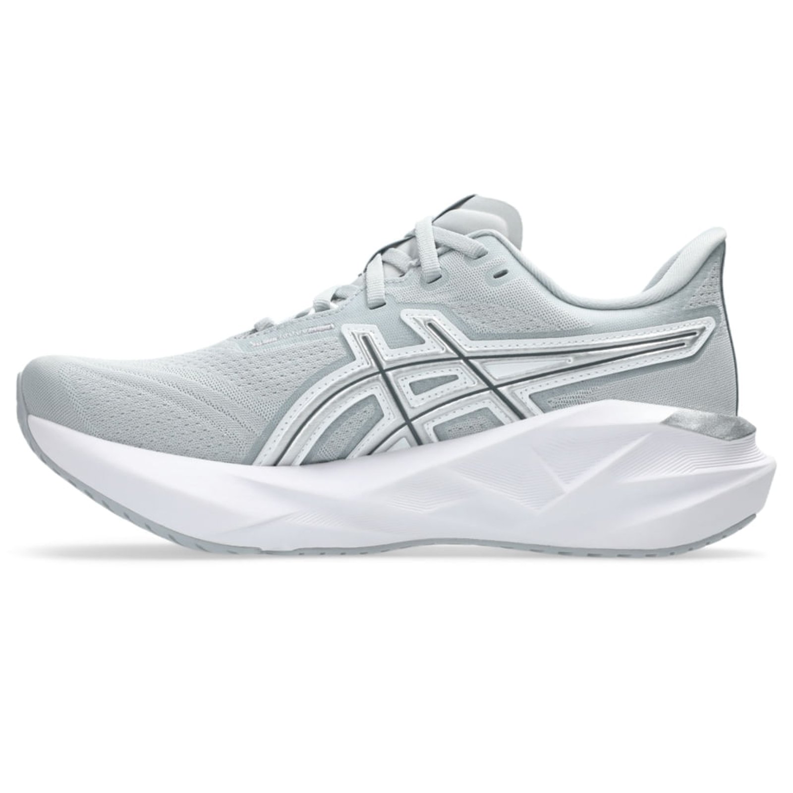 Vista 2 Tênis ASICS Novablast 5 ATC - Feminino Prata cinza ASICS cinza