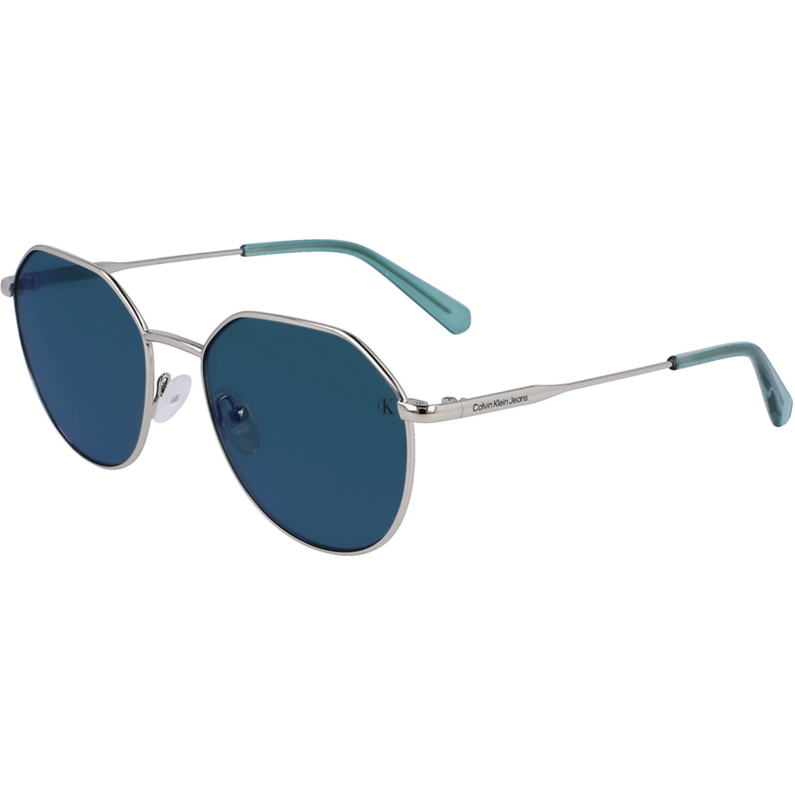 Óculos de Sol Calvin Klein Jeans 23201S 040 Prata Feminino