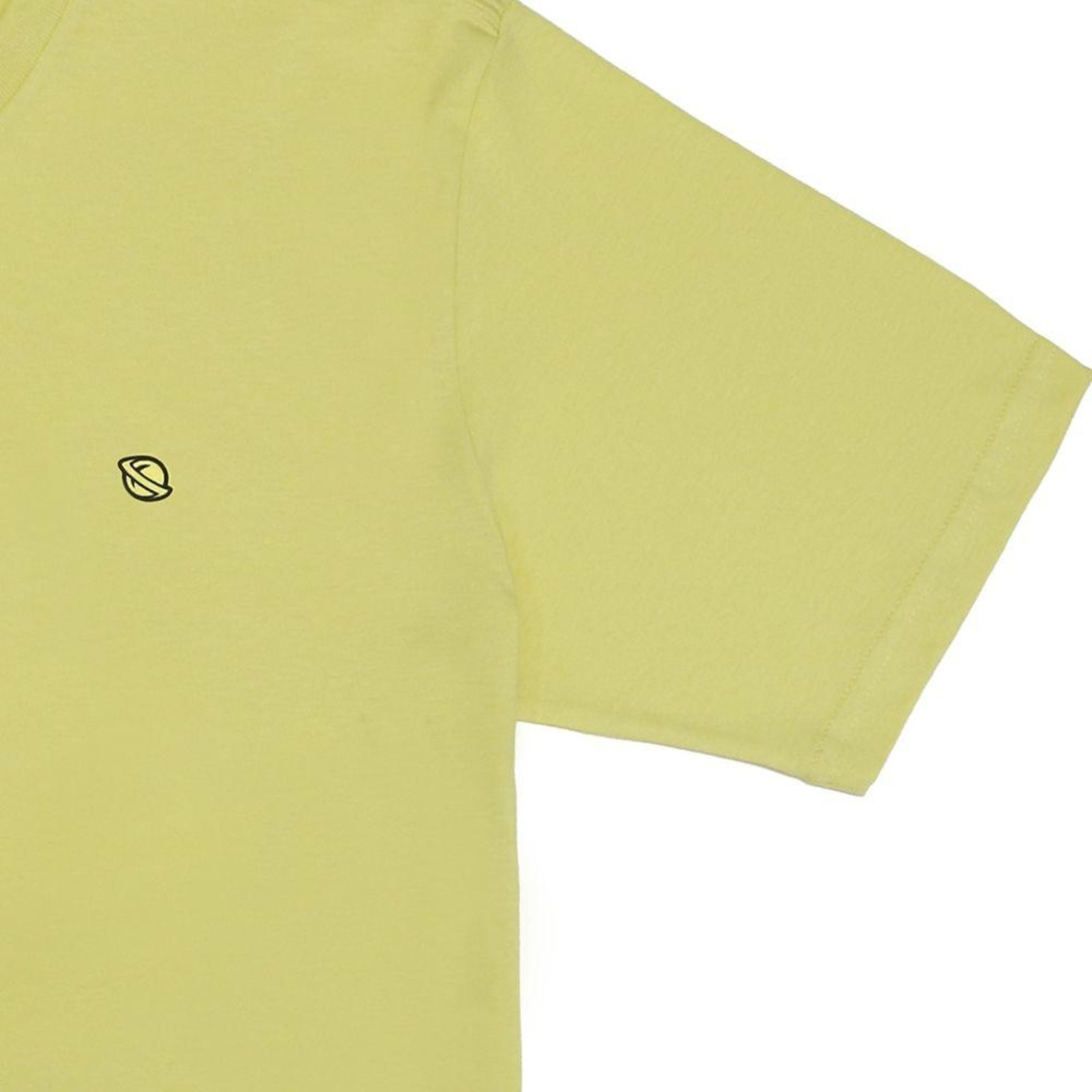 Vista 3 Camiseta Lost Basics Saturno Masculina amarelo Lost amarelo