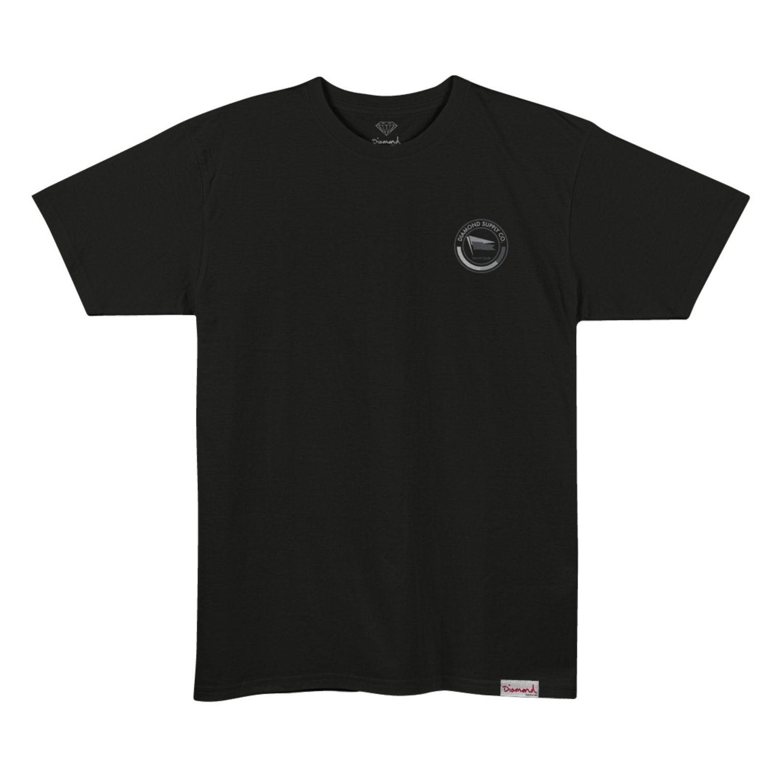 Vista 2 Camiseta Diamond Yacht Flag Tee - BLACK preto black Diamond preto black