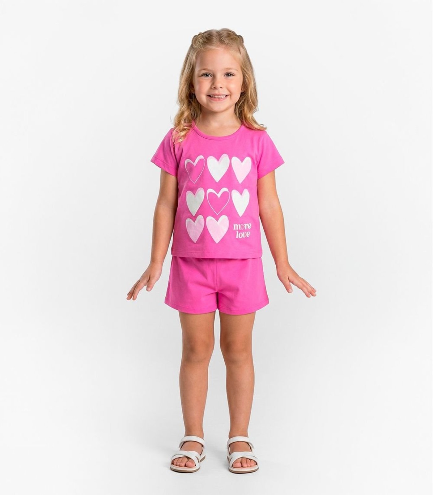 Vista 2 Infantil - Conjunto Feminino Seletc Select roxo Select roxo