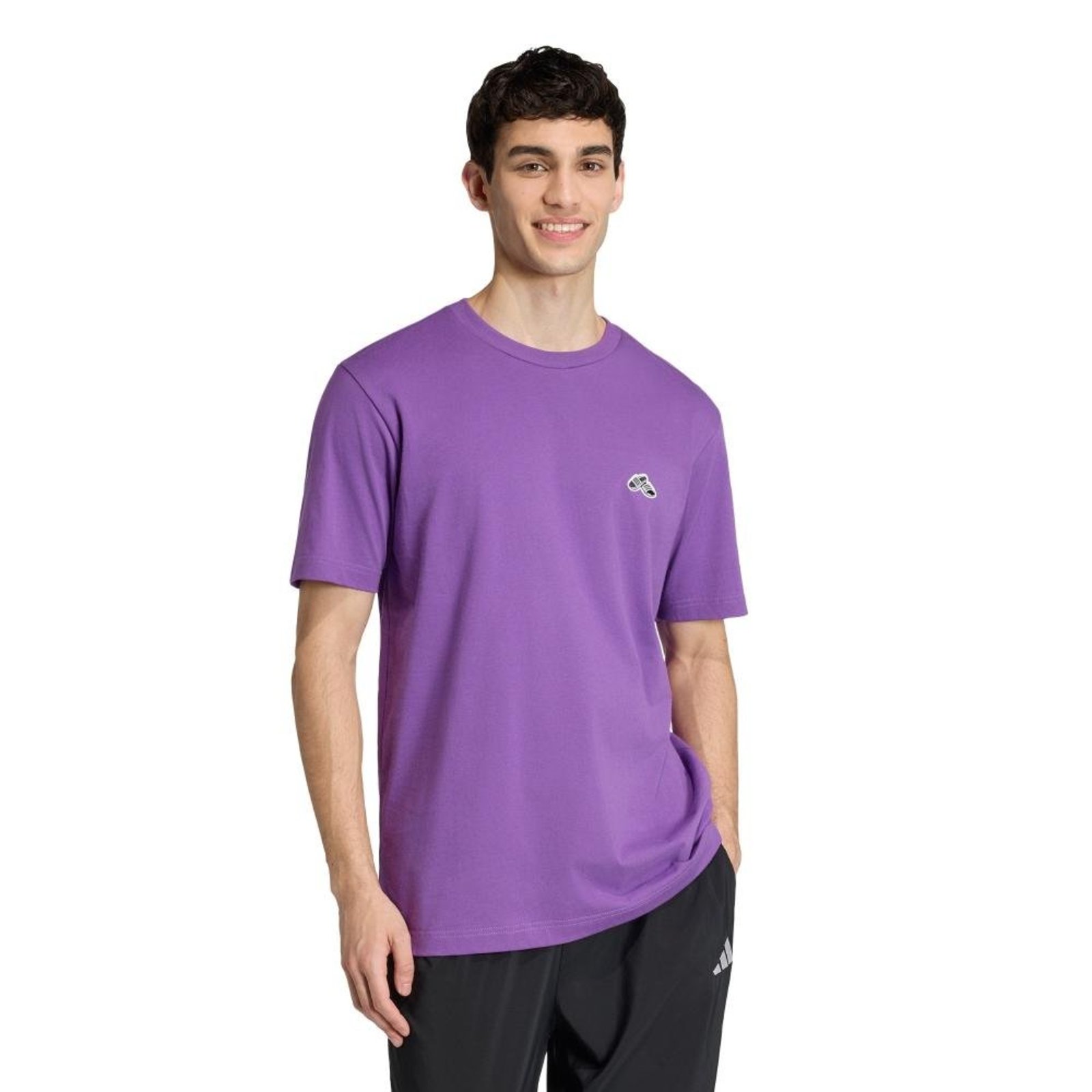CAMISETA ESTAMPADA SUMMER SLIDES SPORT adidas Sportswear Roxo