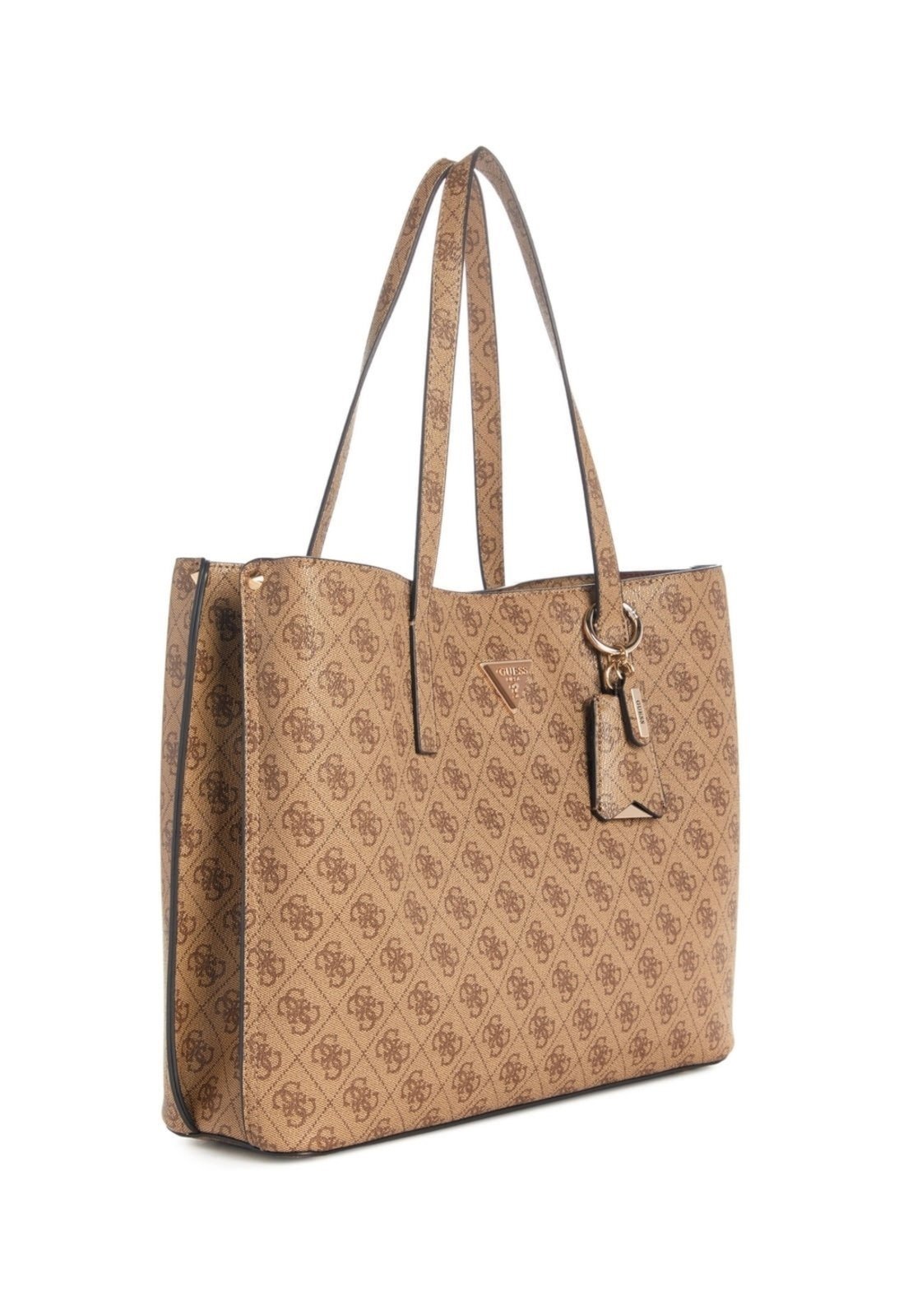 Vista 3 Bolsa Guess Meridian Ii Girlfriend Tote Bege amarelo amarelo