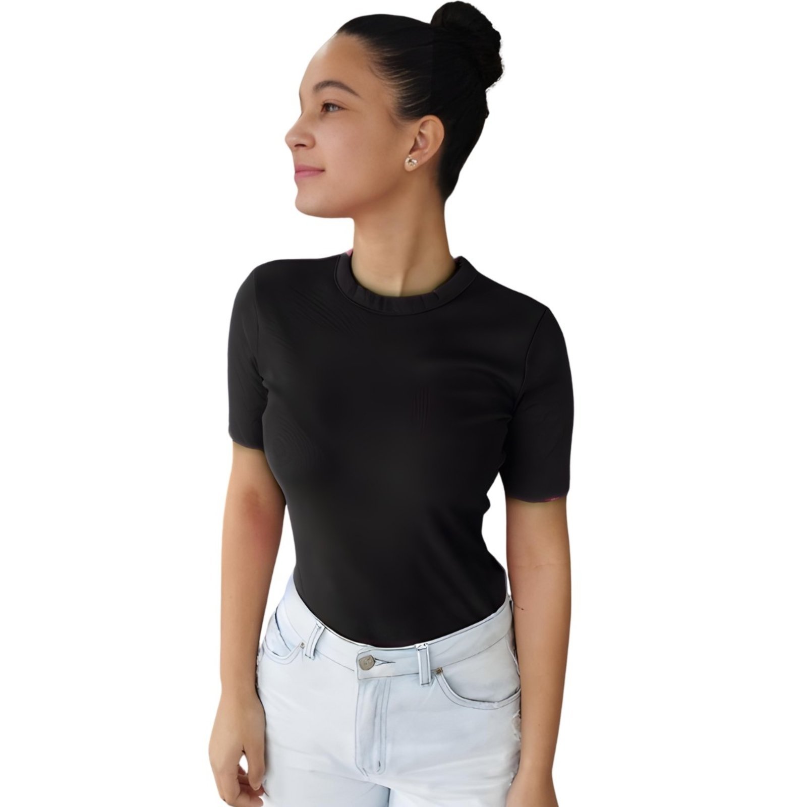 Blusa Canelada Básica Colcci
