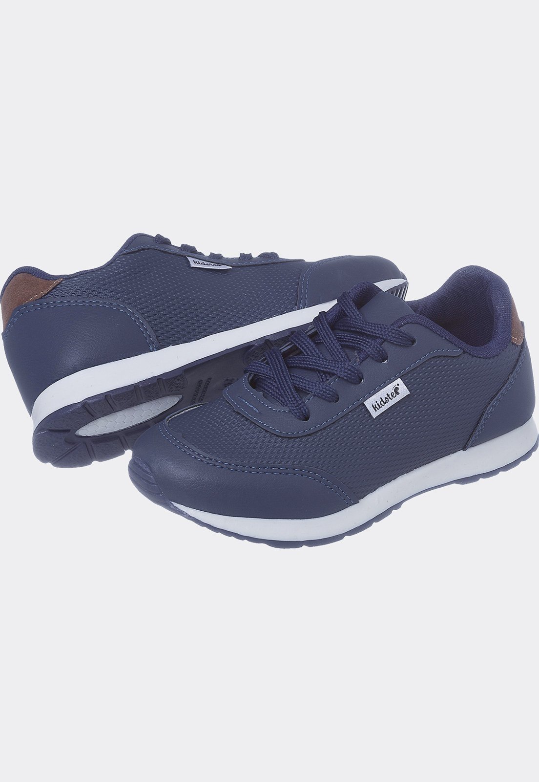 Vista 3 Infantil - Kit 3 Pares de Tenis Menino Dinossauro e Jogging Escolar Kidstep preto Kidstep preto