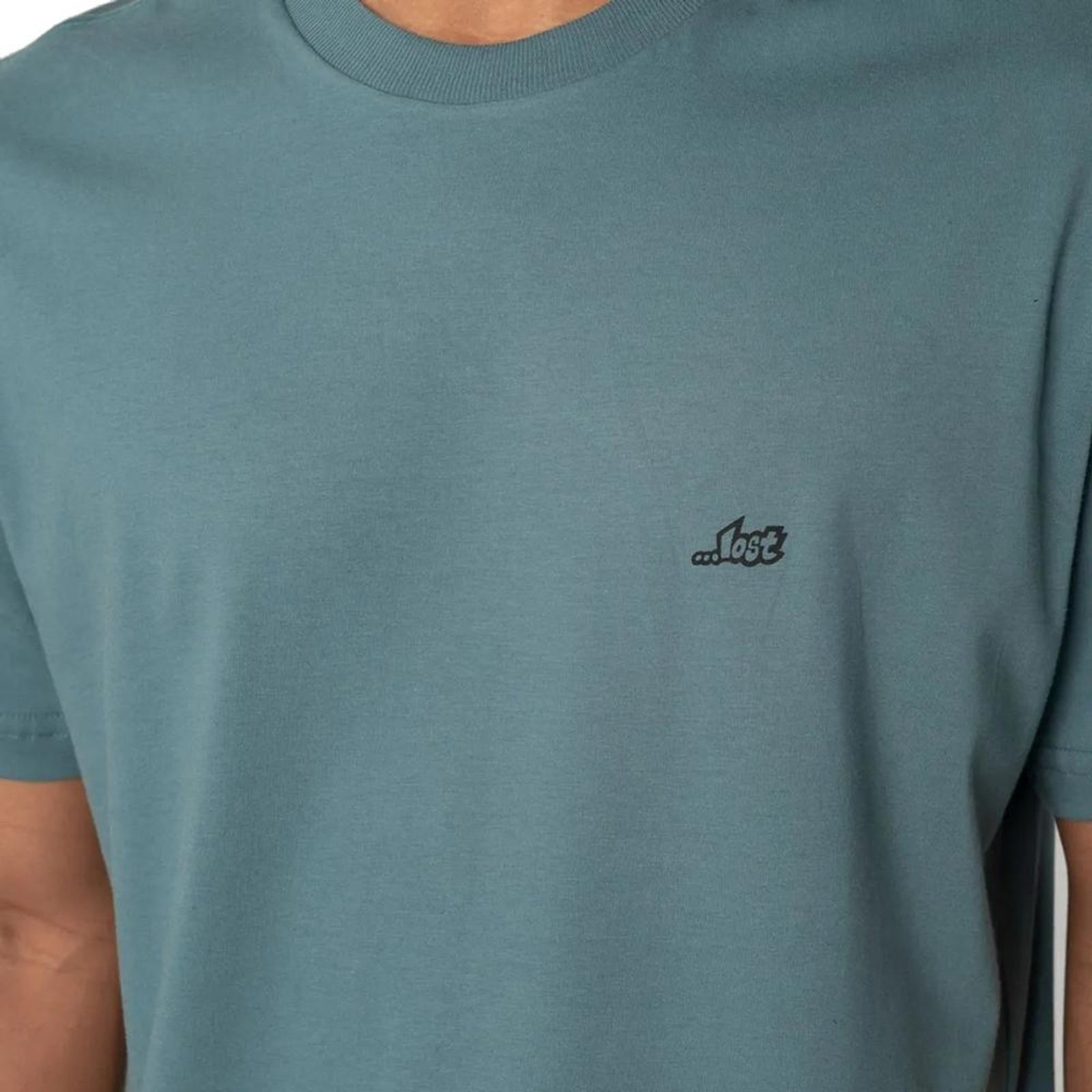 Vista 3 Kit 2 Camisetas Lost New Year SM25 Hossegor/Branco azul Lost azul