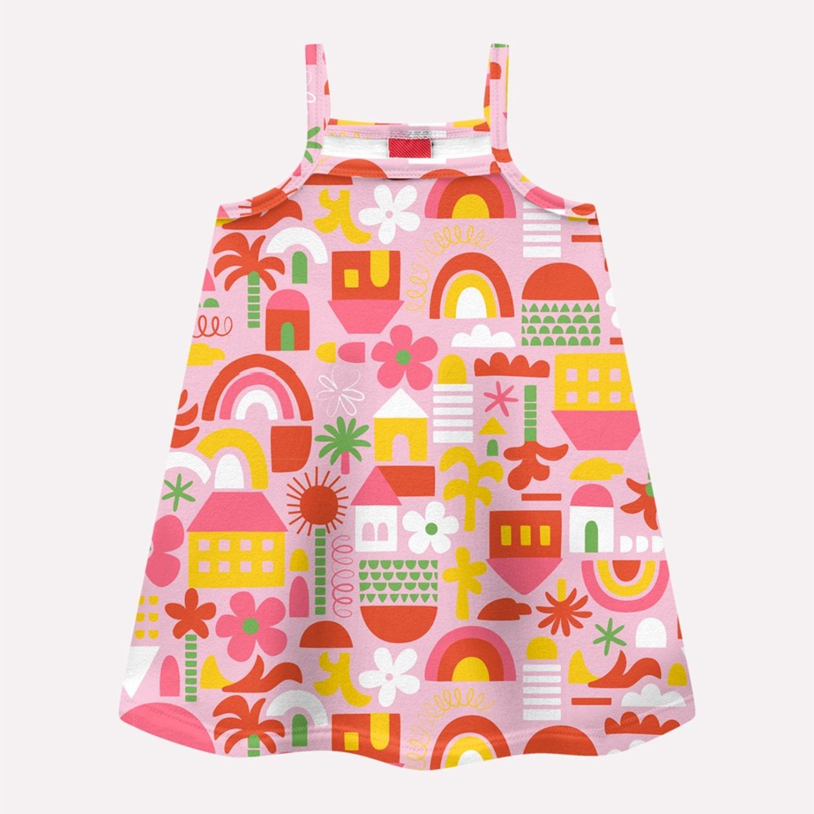 Infantil - Vestido Menina em Algodão Kyly