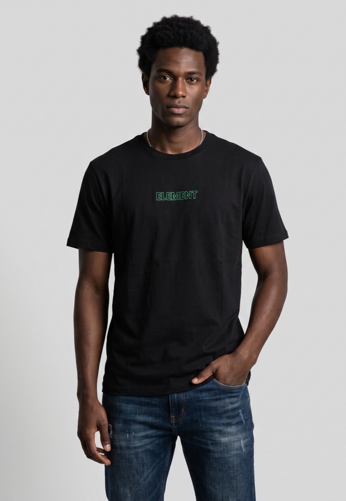 Camiseta Masculina Element Swamps Preta