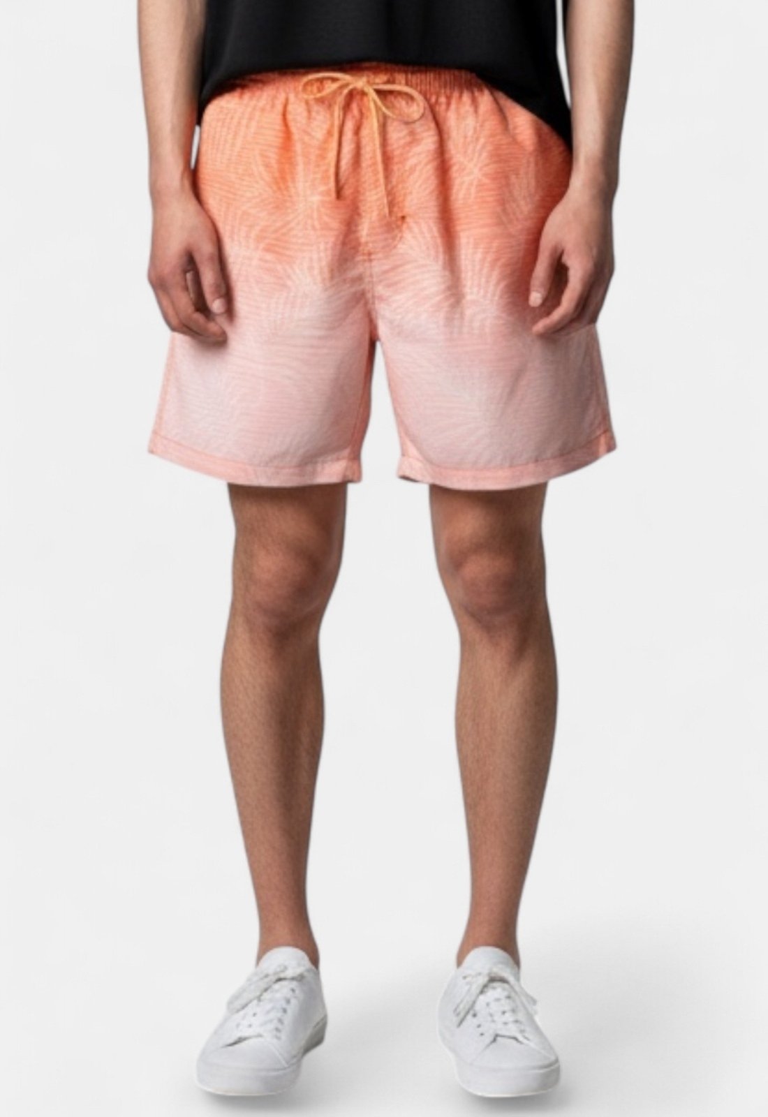 Vista 2 Shorts Areia Branca Yacht Resort Palmeira laranja Areia Branca laranja