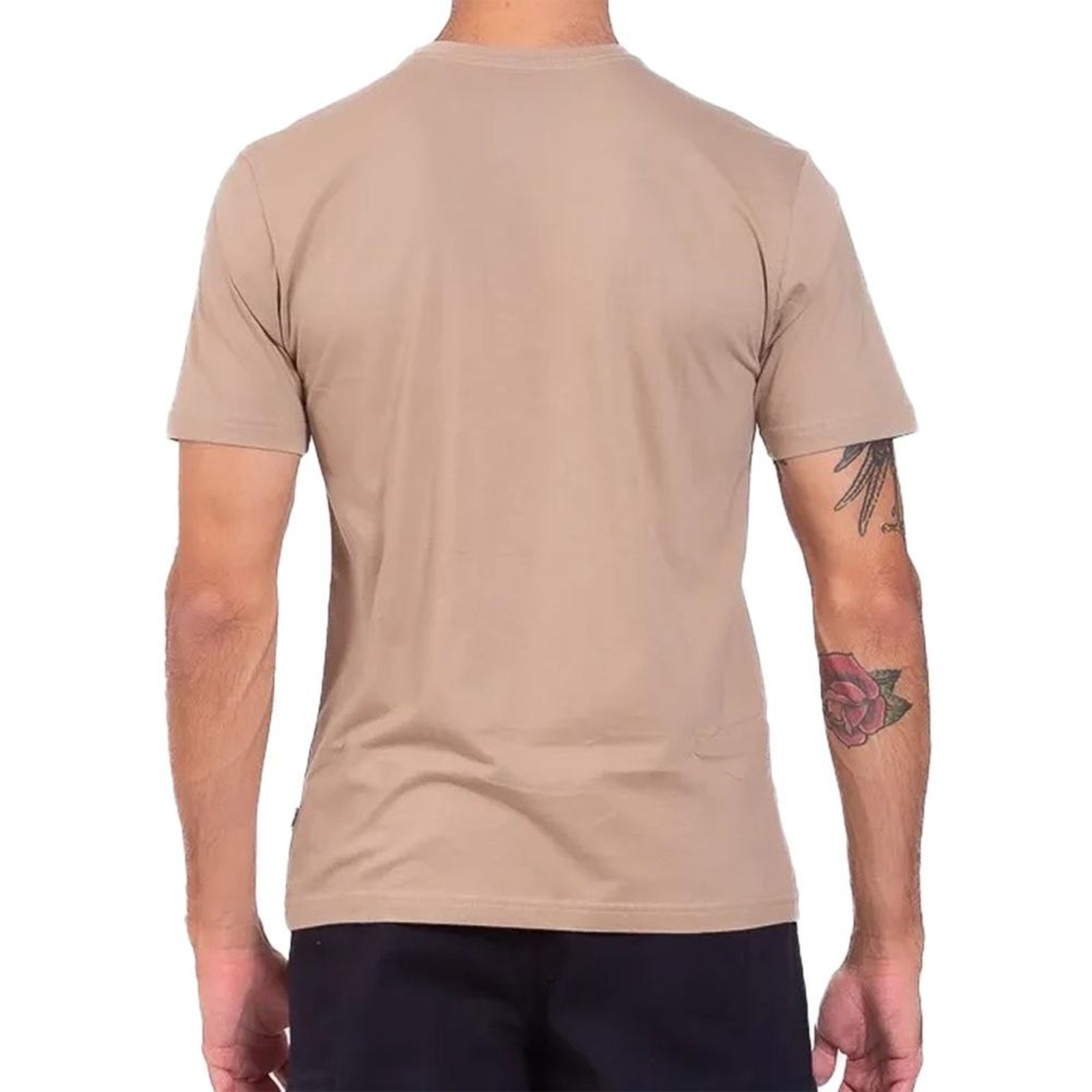 Vista 3 Camiseta Rip Curl Brand Icon Big SM25 Masculina Sand Dune bege sand Rip Curl bege sand