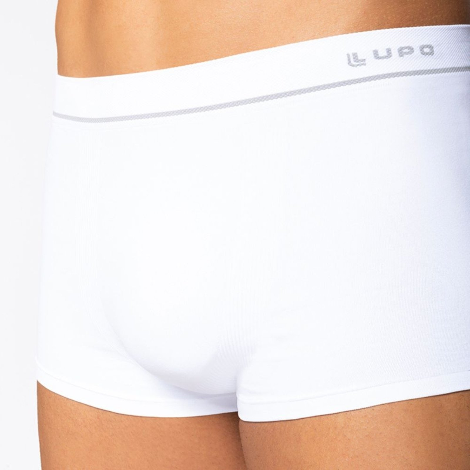 Vista 3 Cueca Lupo Sunga Microfibra Sem Costura branco Lupo branco