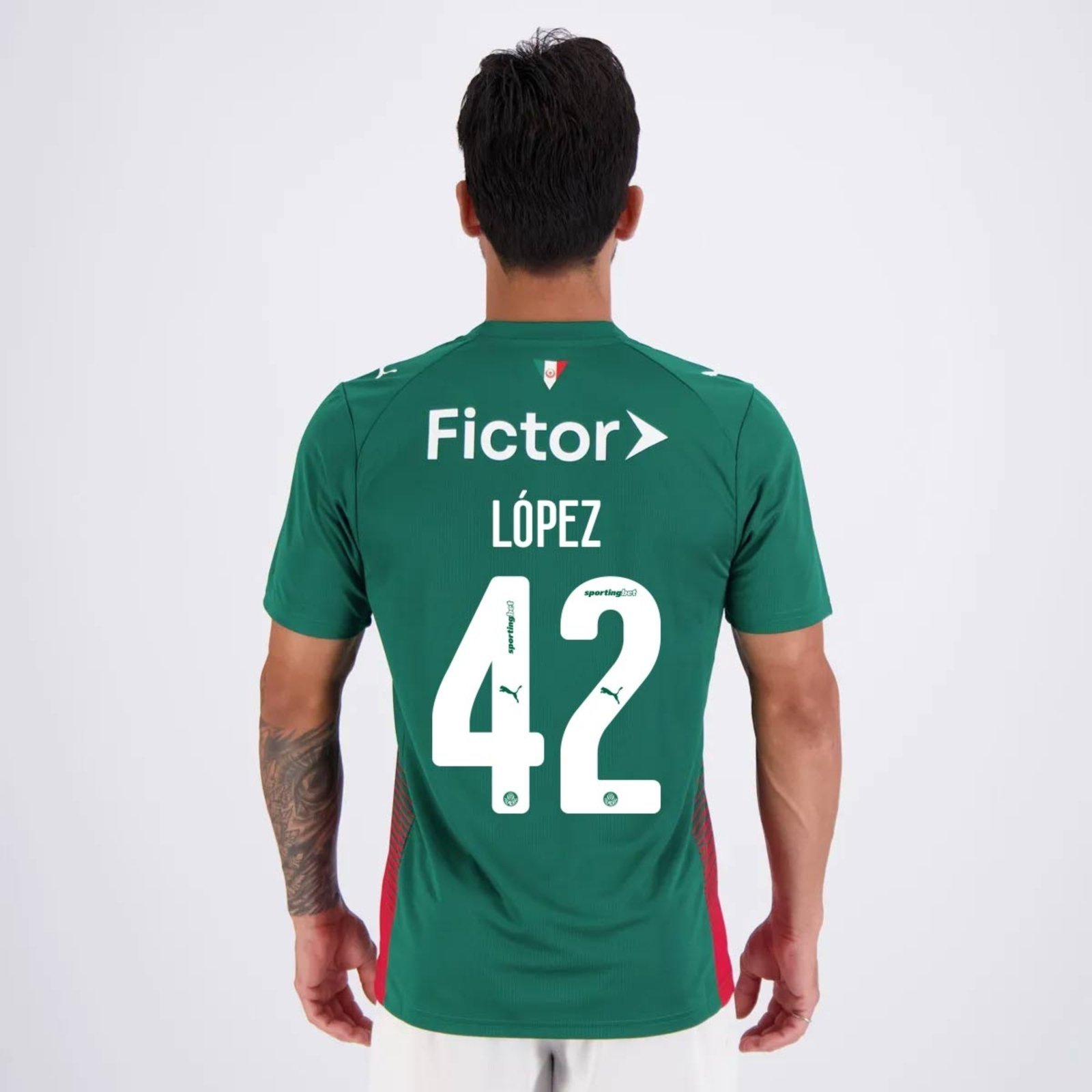 Camisa Puma Palmeiras I 2026 42 López