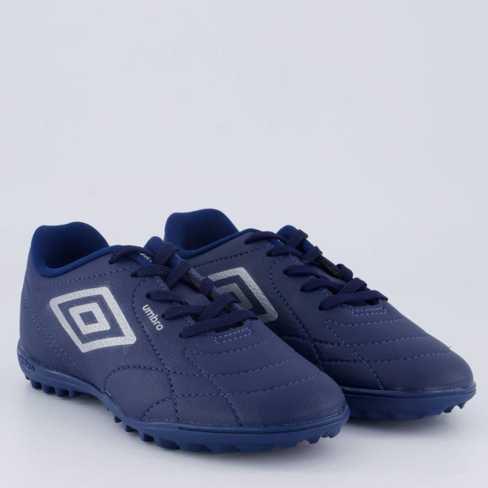 Vista 3 Chuteira Umbro Class Footballer Society Juvenil Marinho azul marinho Umbro azul marinho