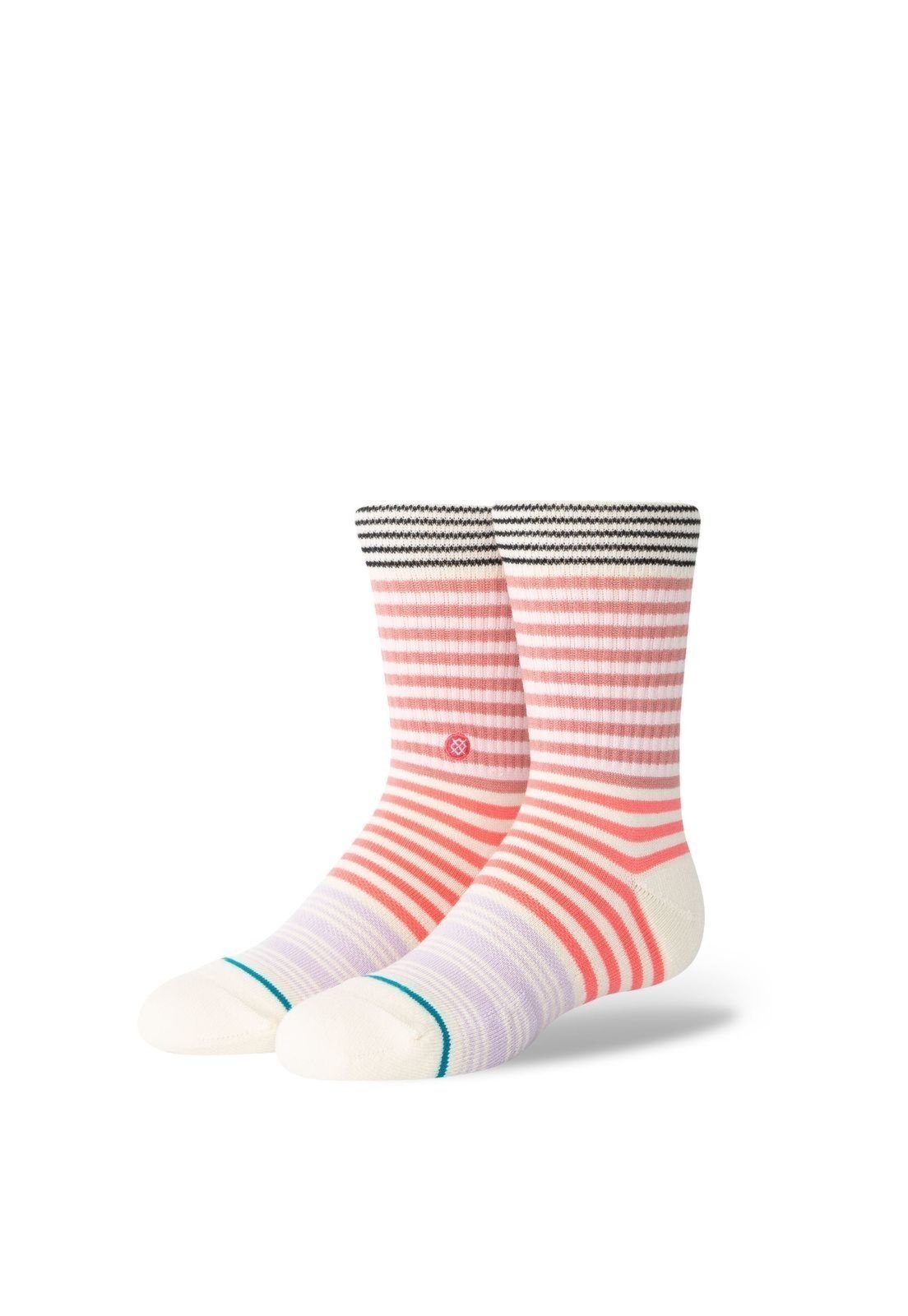 Meia Stance Sunshine Stripe Branca