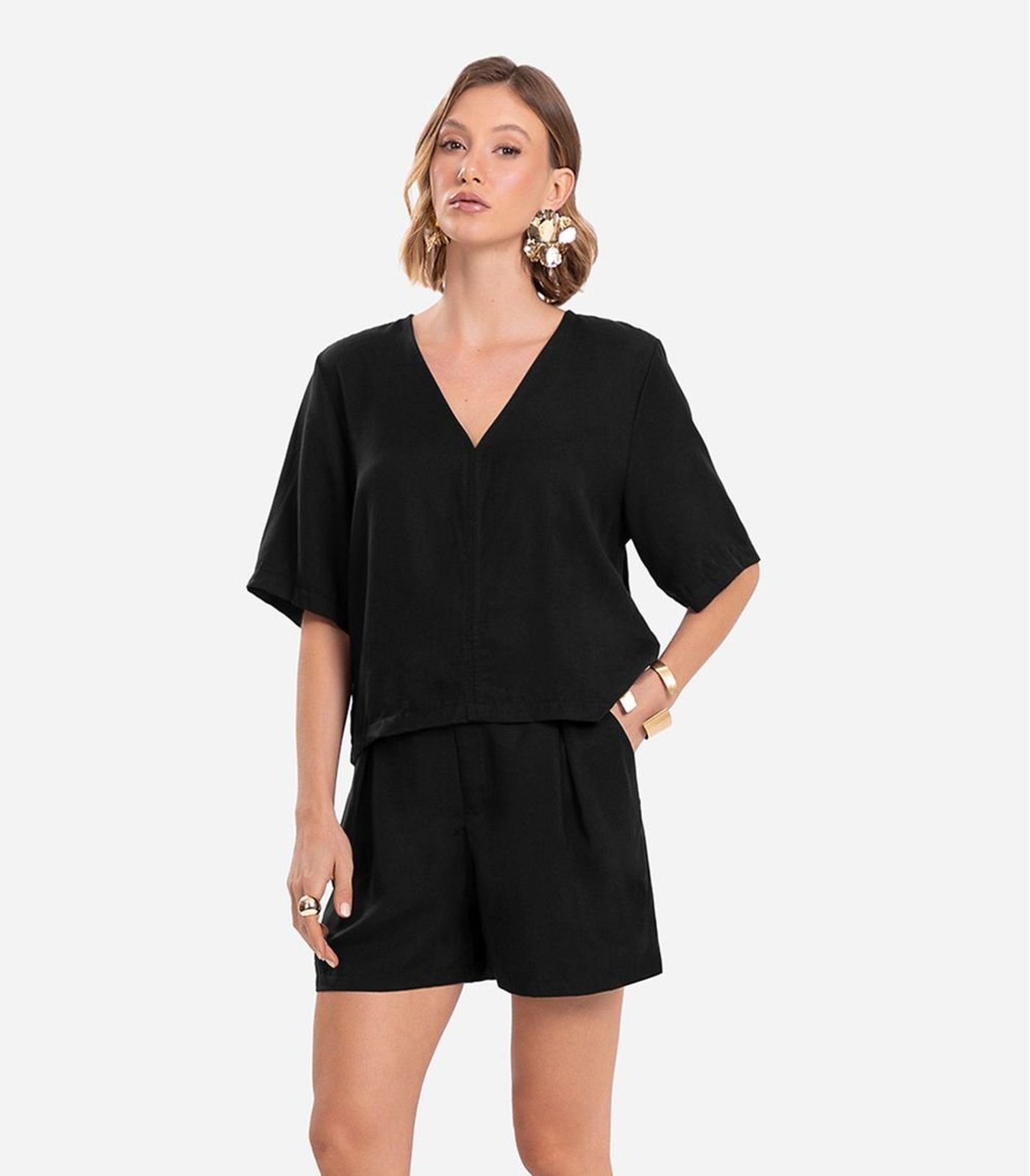 Bermuda Feminina Endless Preto