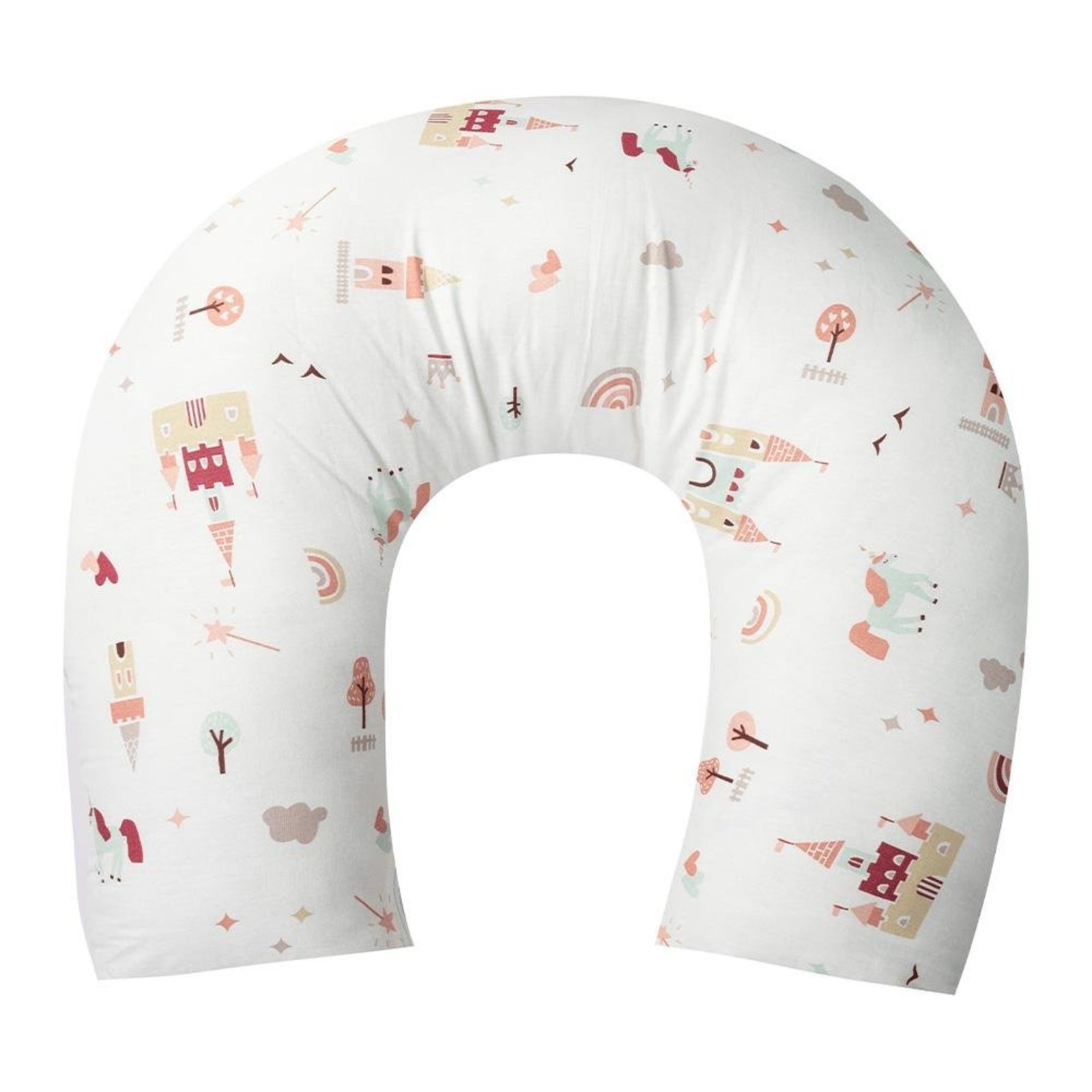 Infantil - Almofada de Amamentação Baby Percal 200 Fios Algodão - Conto de Fadas